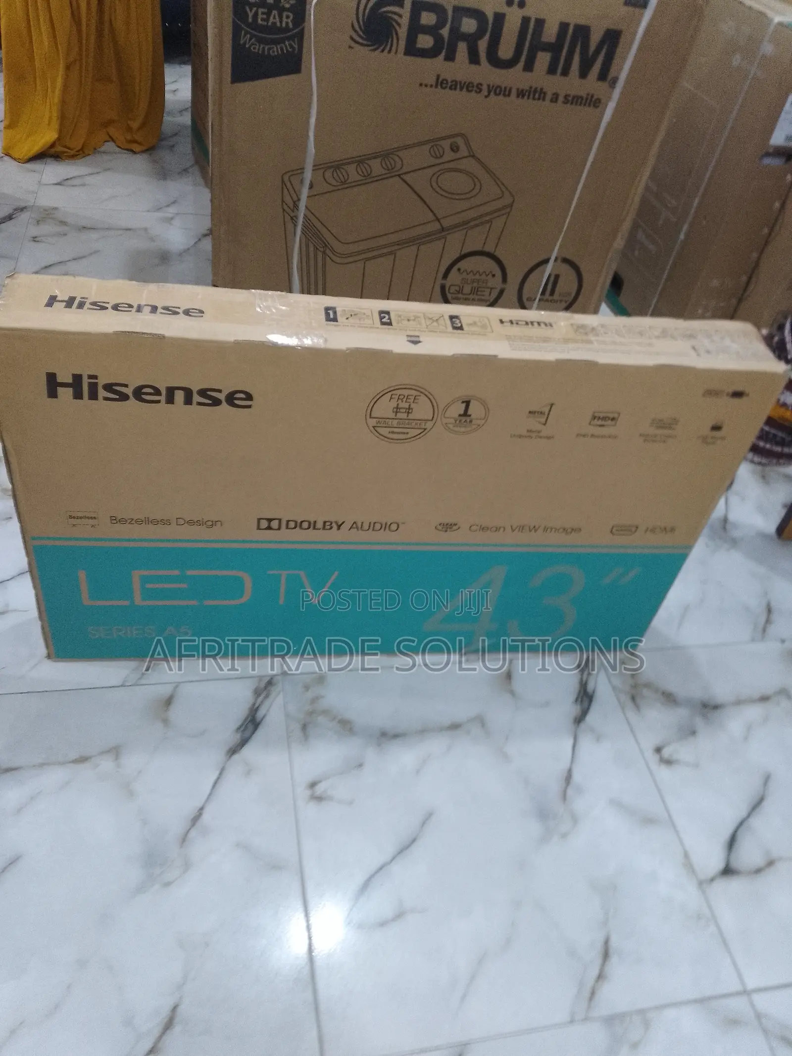 43 Inches Hisense A5series TV + One Year Warranty