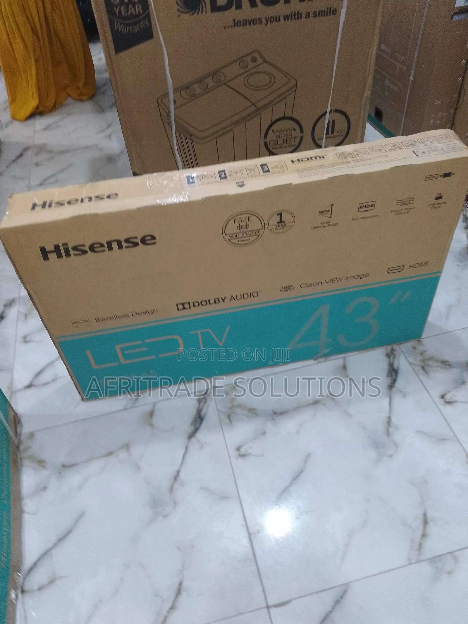 43 Inches Hisense A5series TV + One Year Warranty