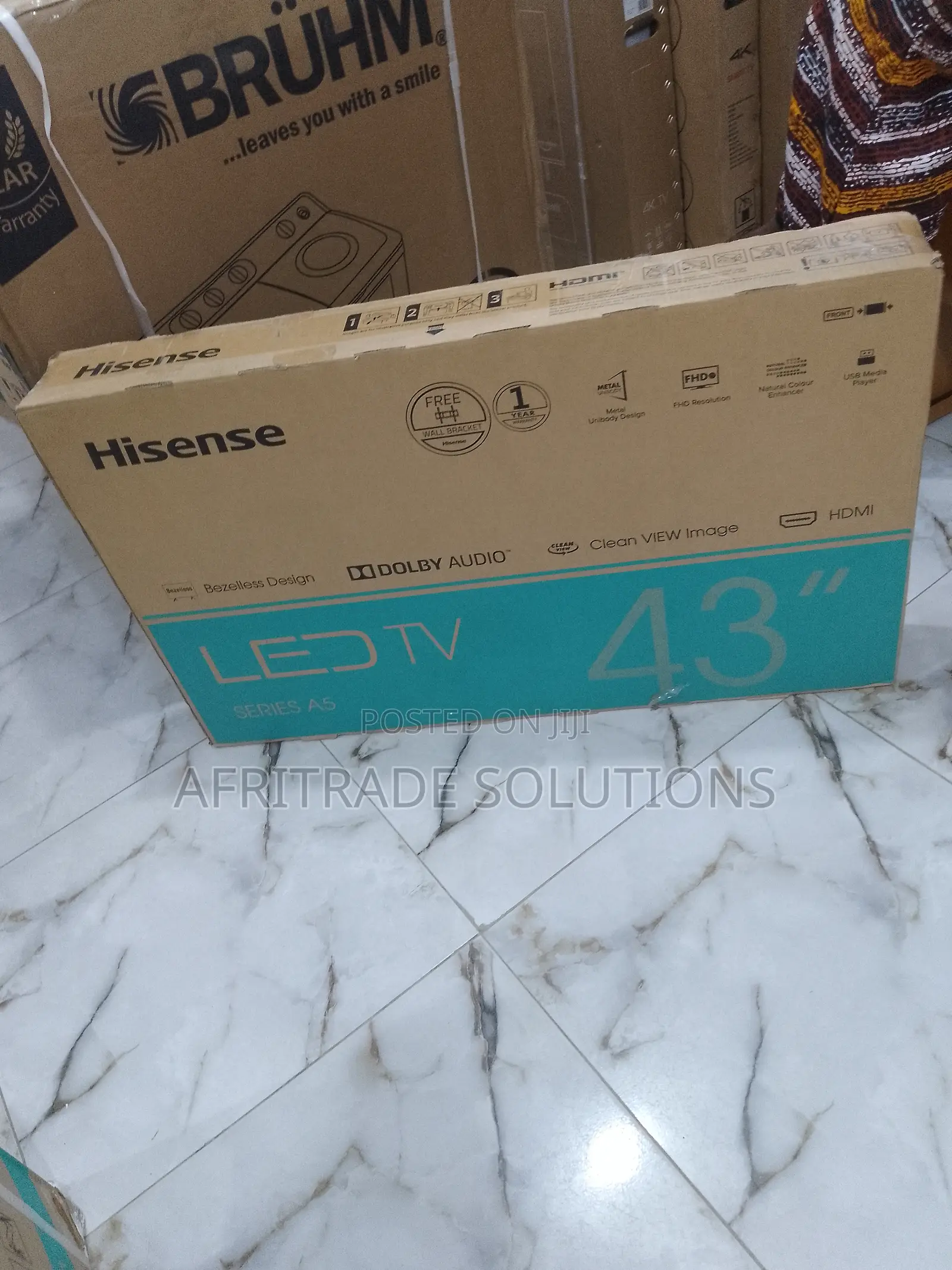 Quality Hisense 43" A5series TV