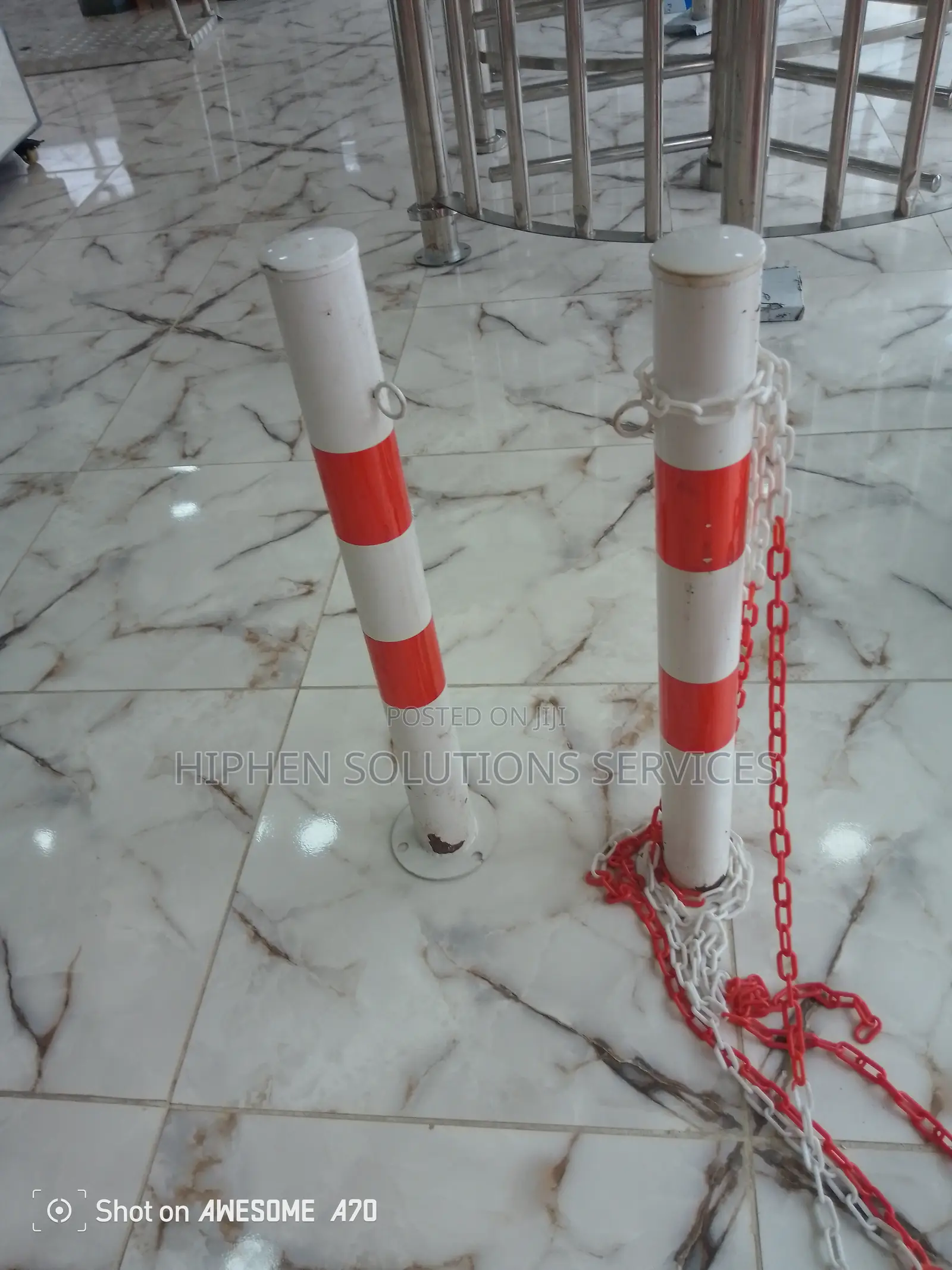 Durable Safety Bollard Post For Driveways,76×750mm