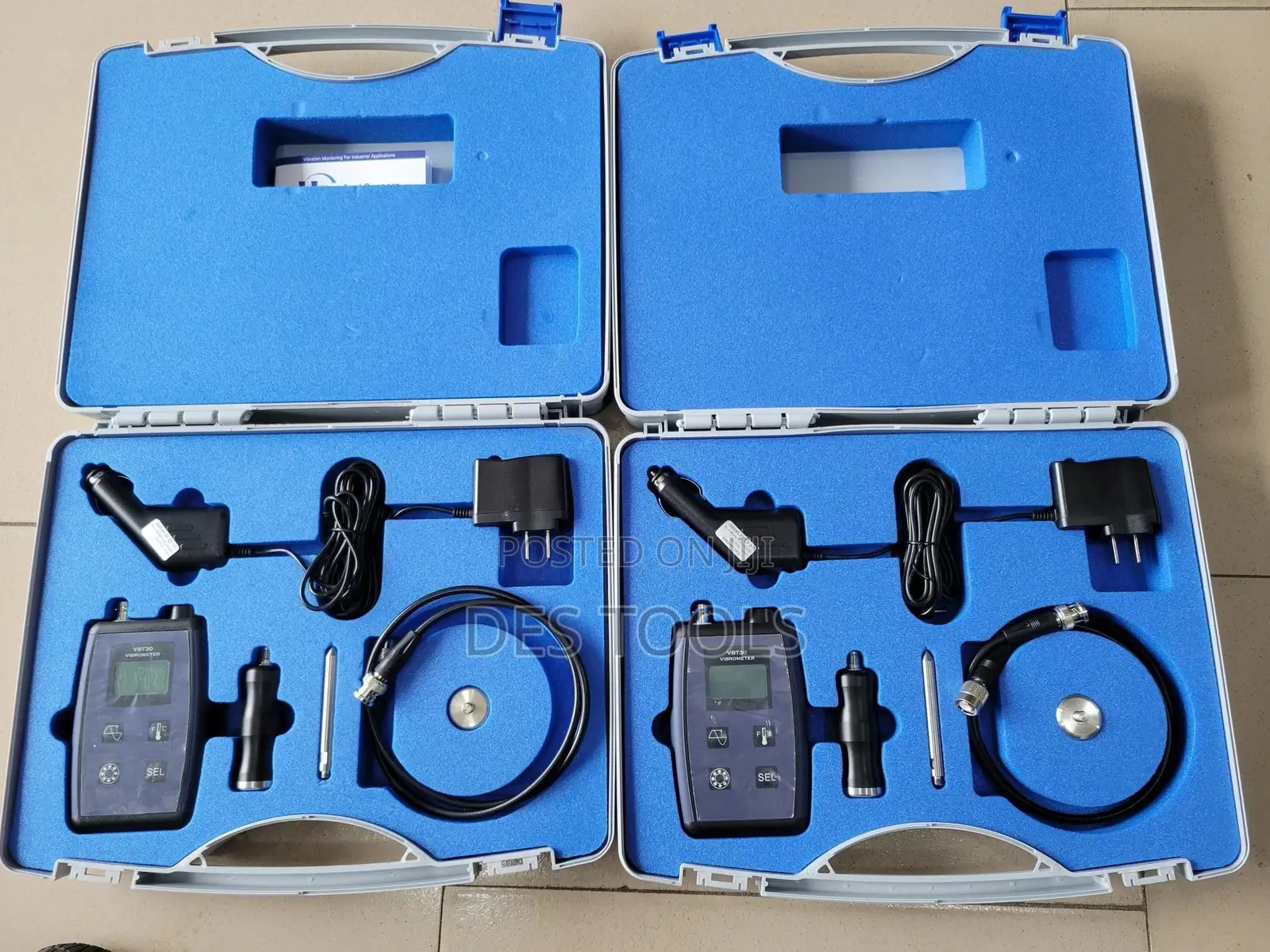 Hansford Sensors Bearing, Vibration and Temperature Meter