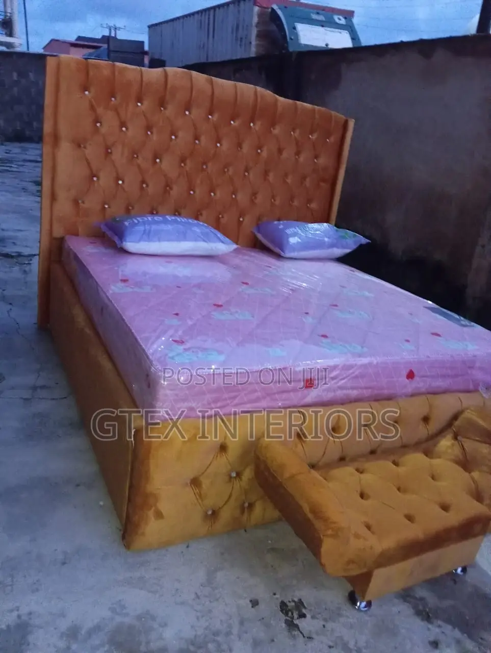 Bed Frame With Foot Rest