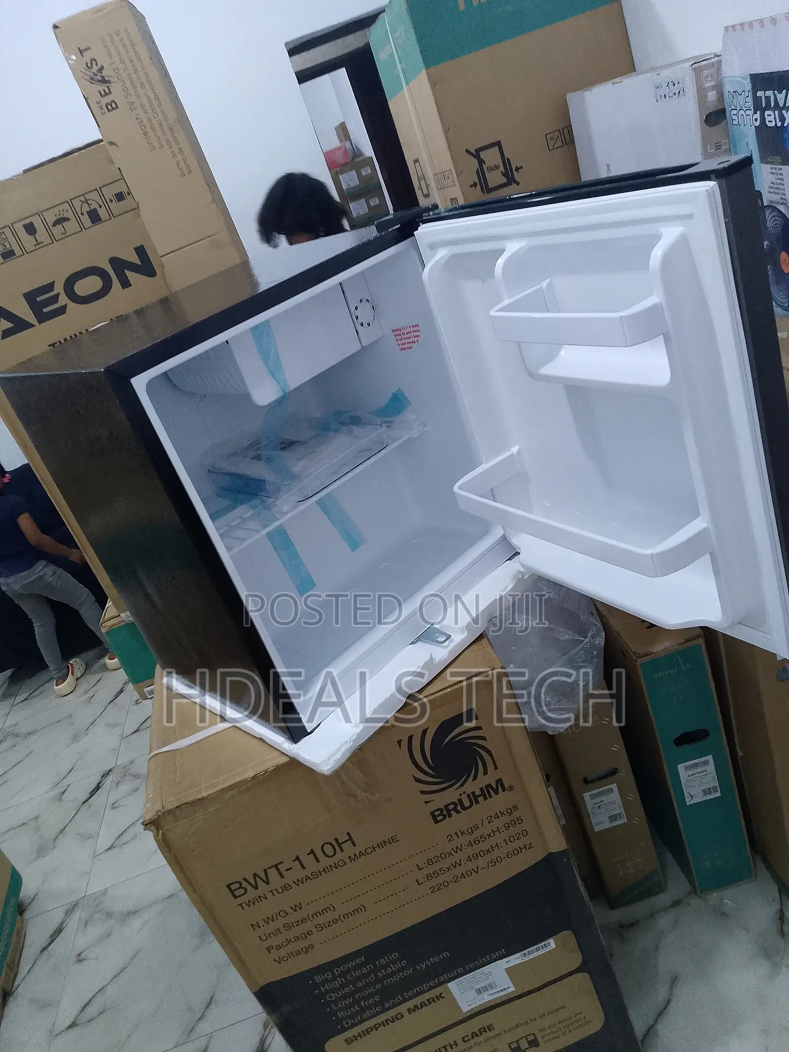 New in Single Door Bed Side Royal Refrigerator 55L