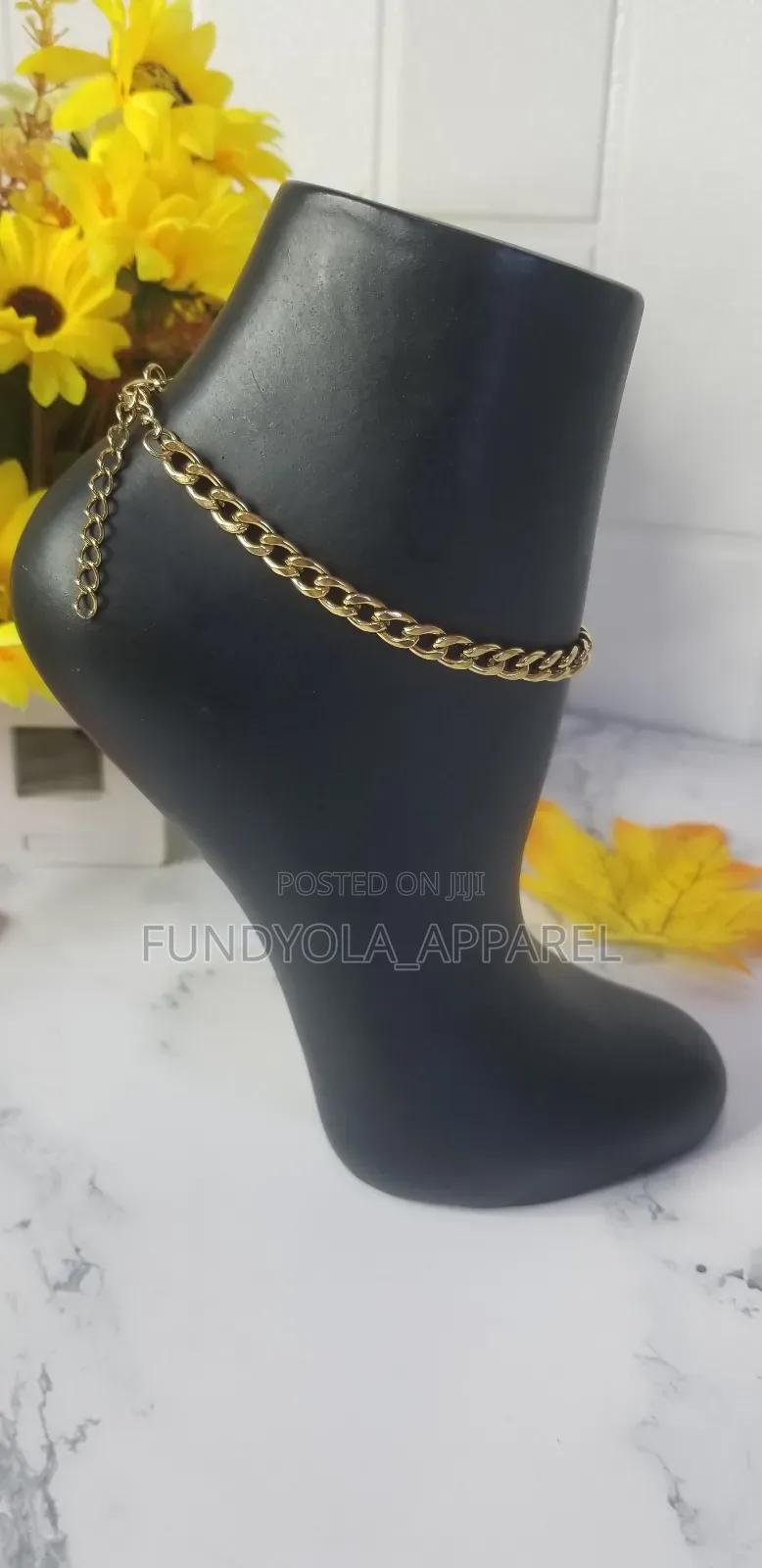 Silver Pure Cuban Steel Leg Chain