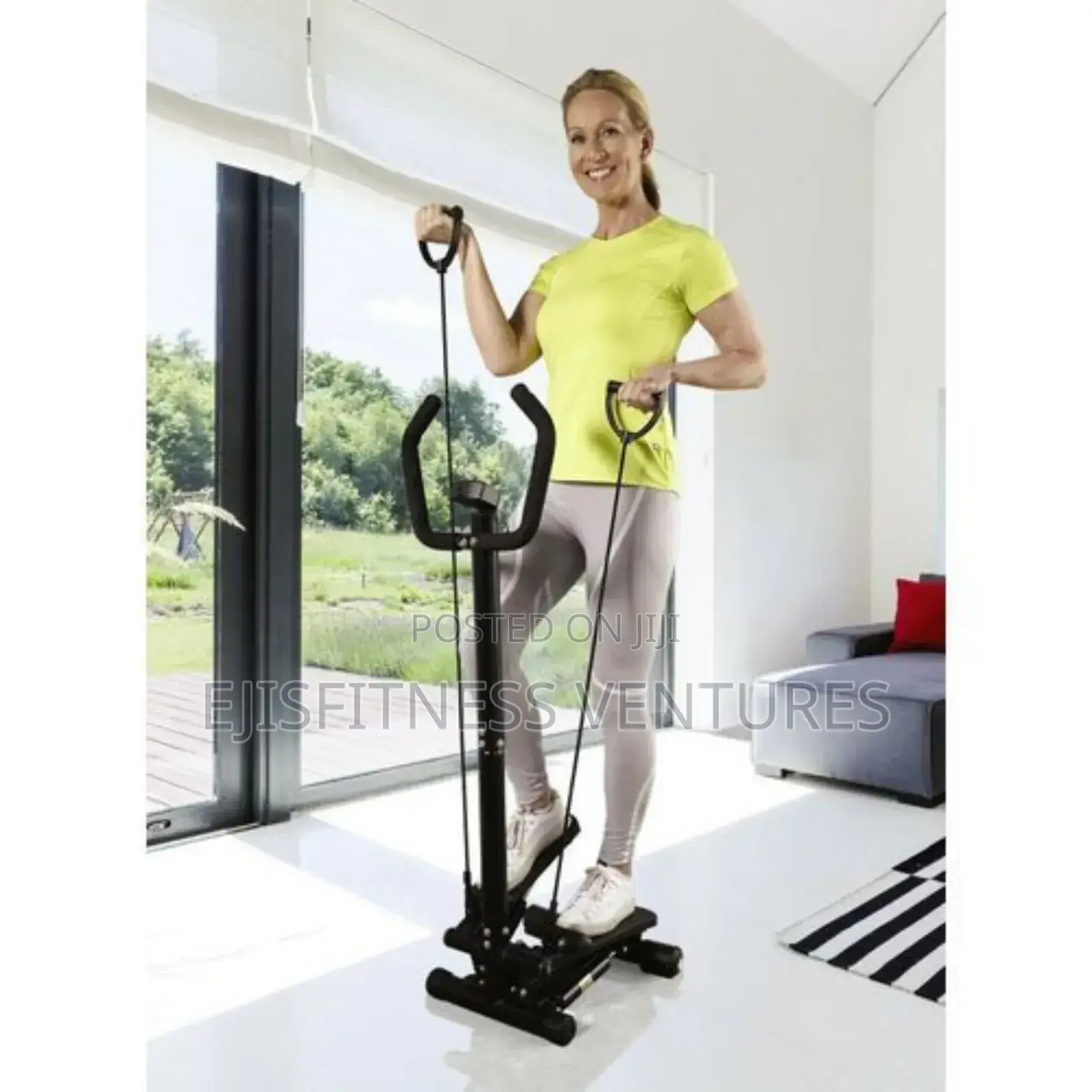 Standing Stepper With Ropes
