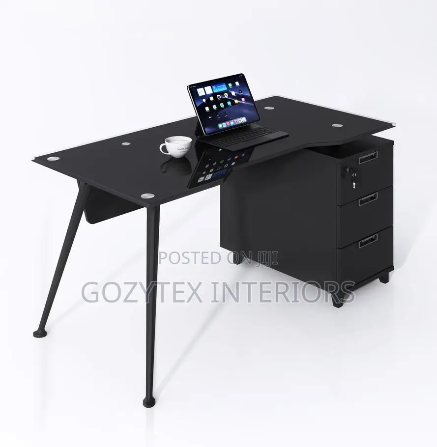 Glass Top Executive Office Table