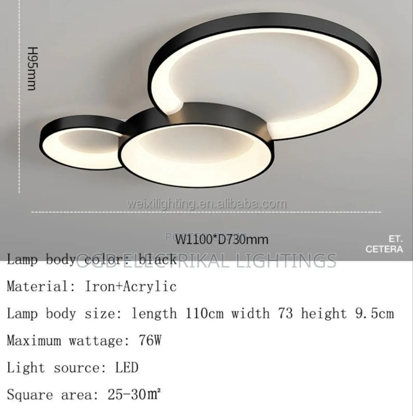 Nordic Design Ceiling Chandelier