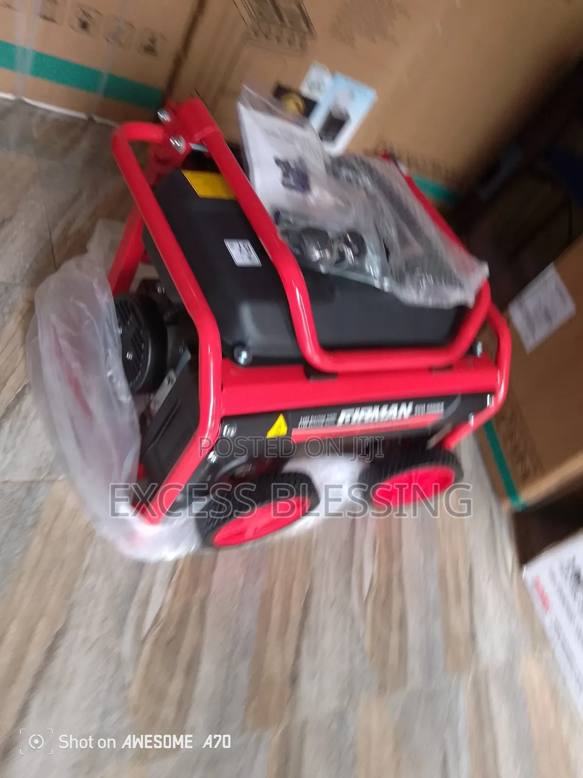 Quality Fire Man Key Start Generator 4.5kva_ Eco 4990es