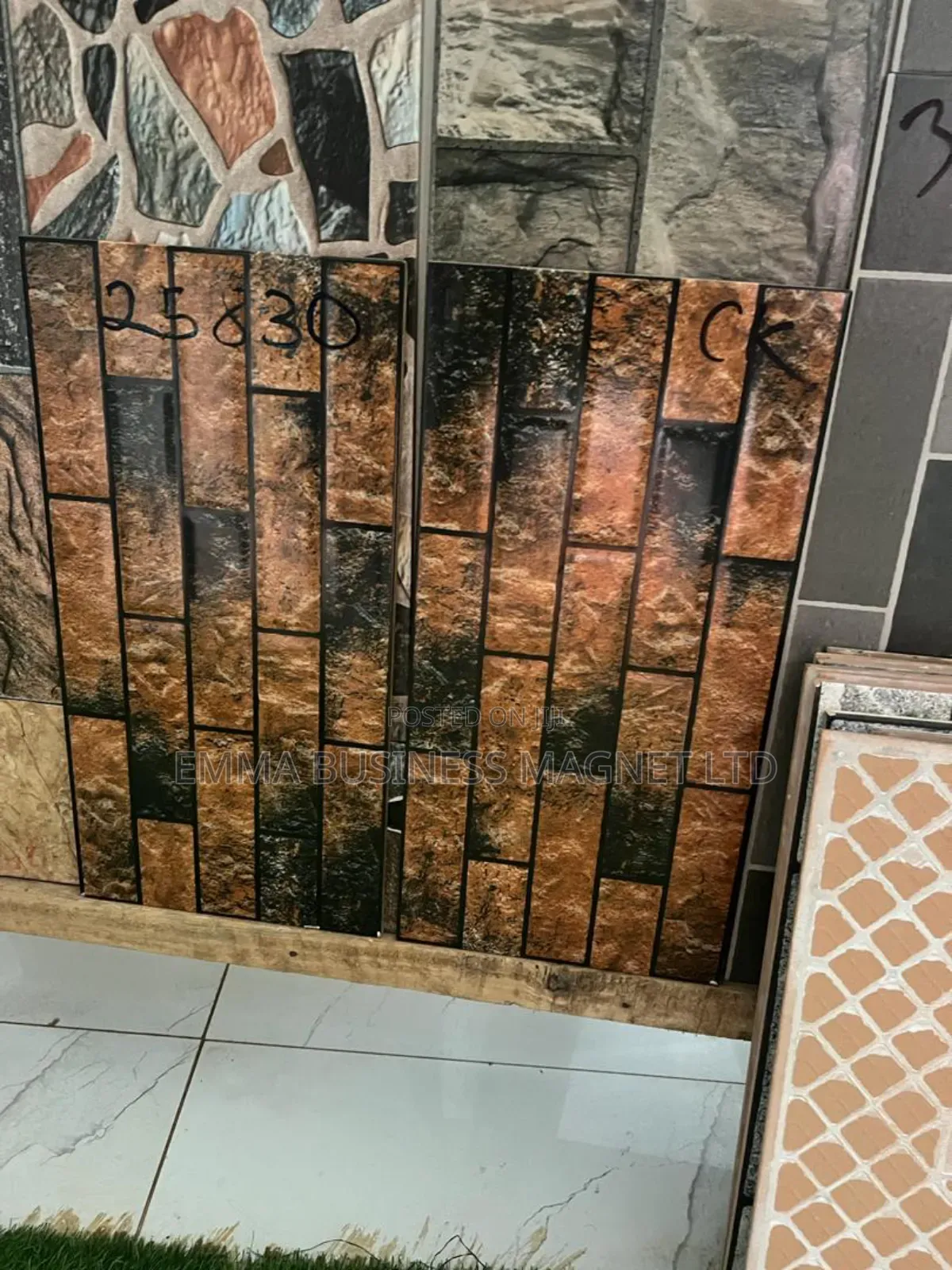 25x250 High Quality Nigeria Outside Wall Tiles