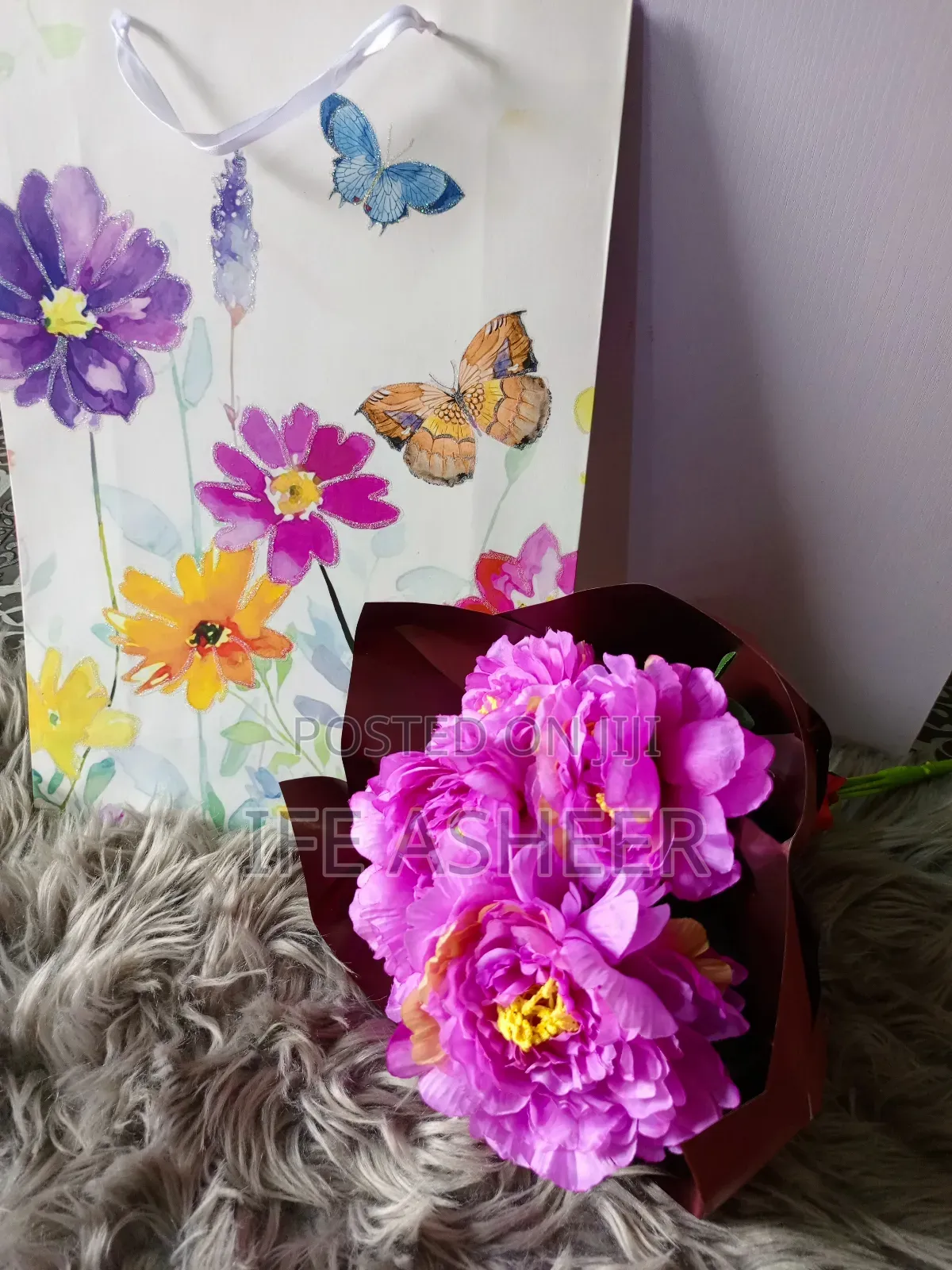 A Beautiful Scented Flower Bouquet - Pink