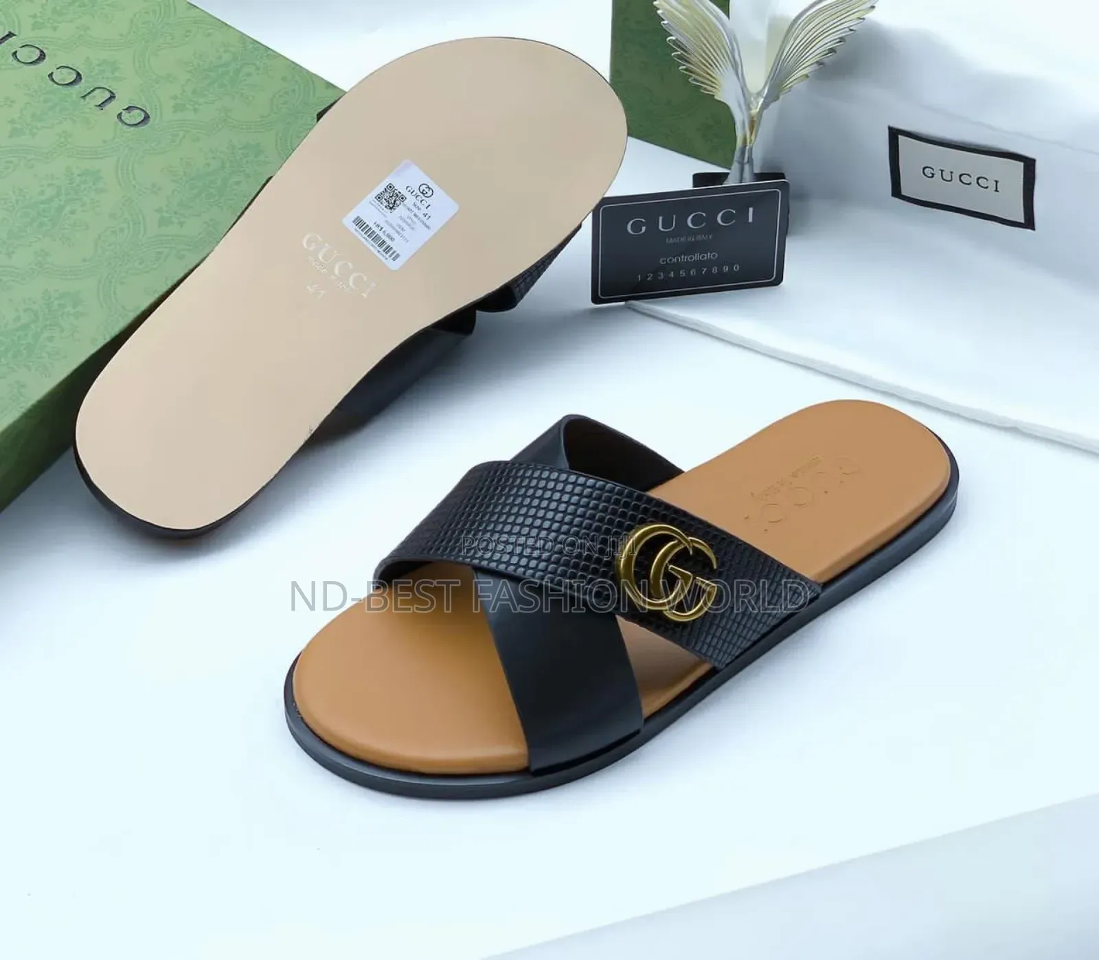 Pure Leather Slippers