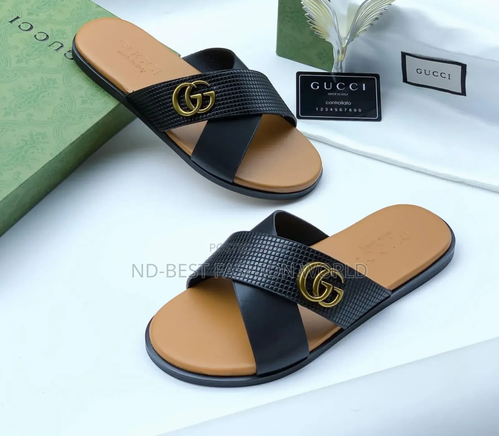 Pure Leather Slippers