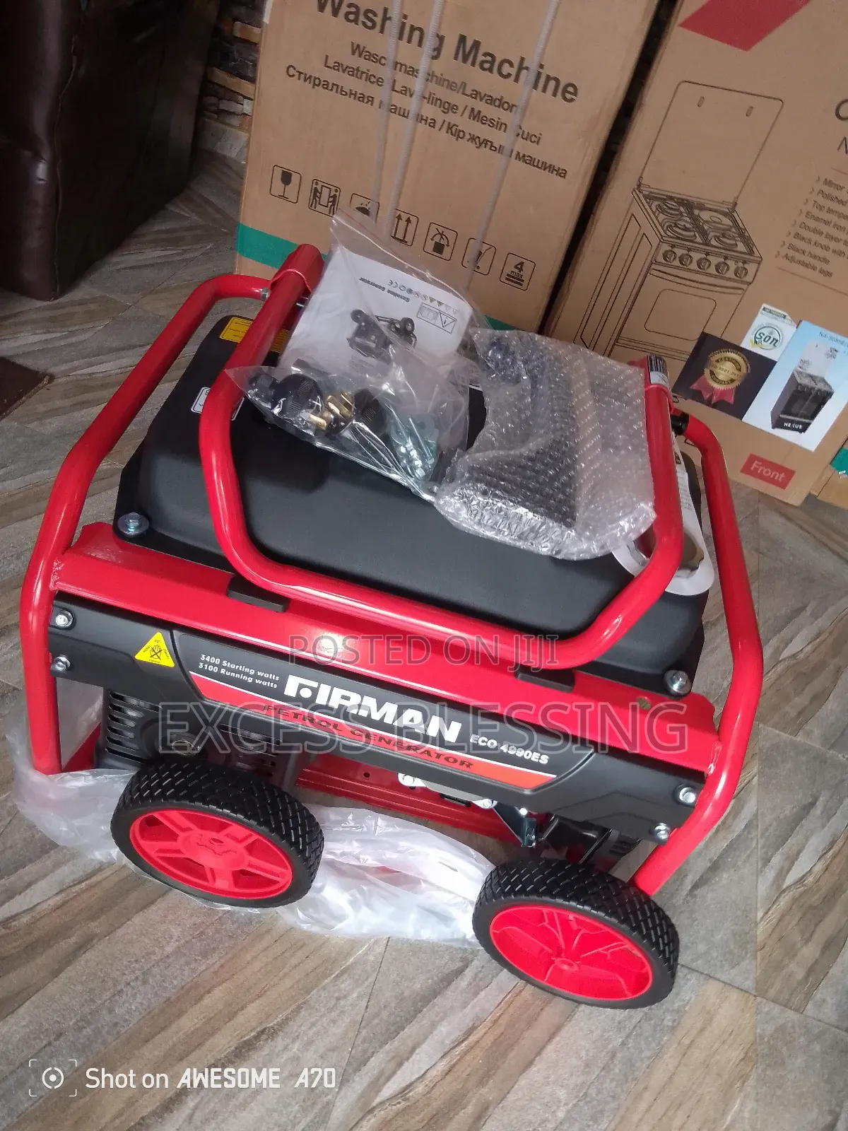 New Quality Fire Man Generator Generator 4.5kva_ Eco 4990es