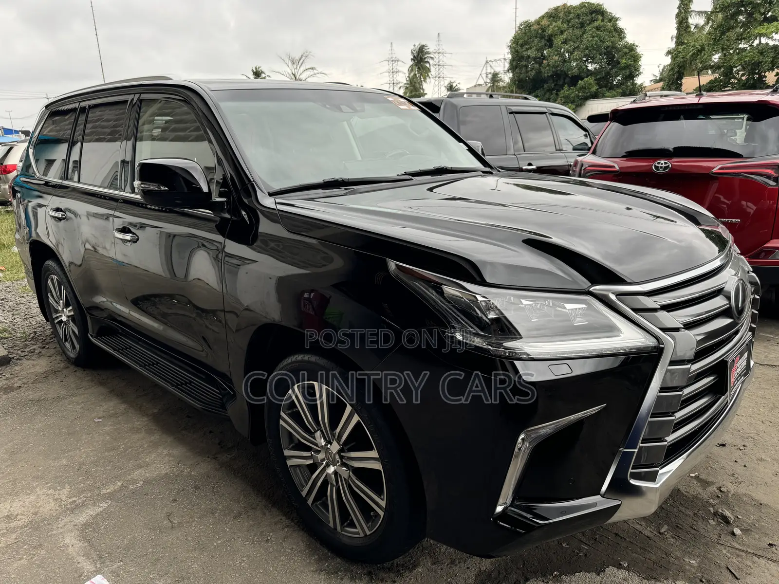 Lexus LX 570 AWD 2018 Matt Black