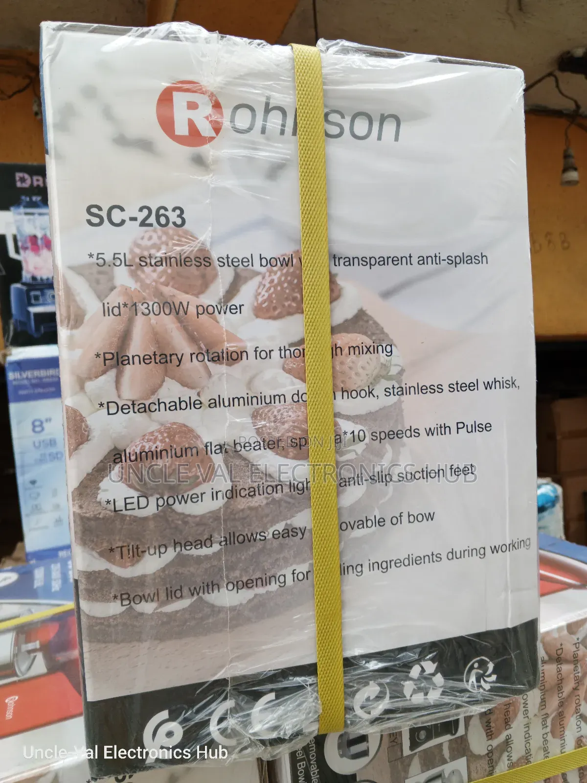 Rohnson 5.5L Electric Mixer