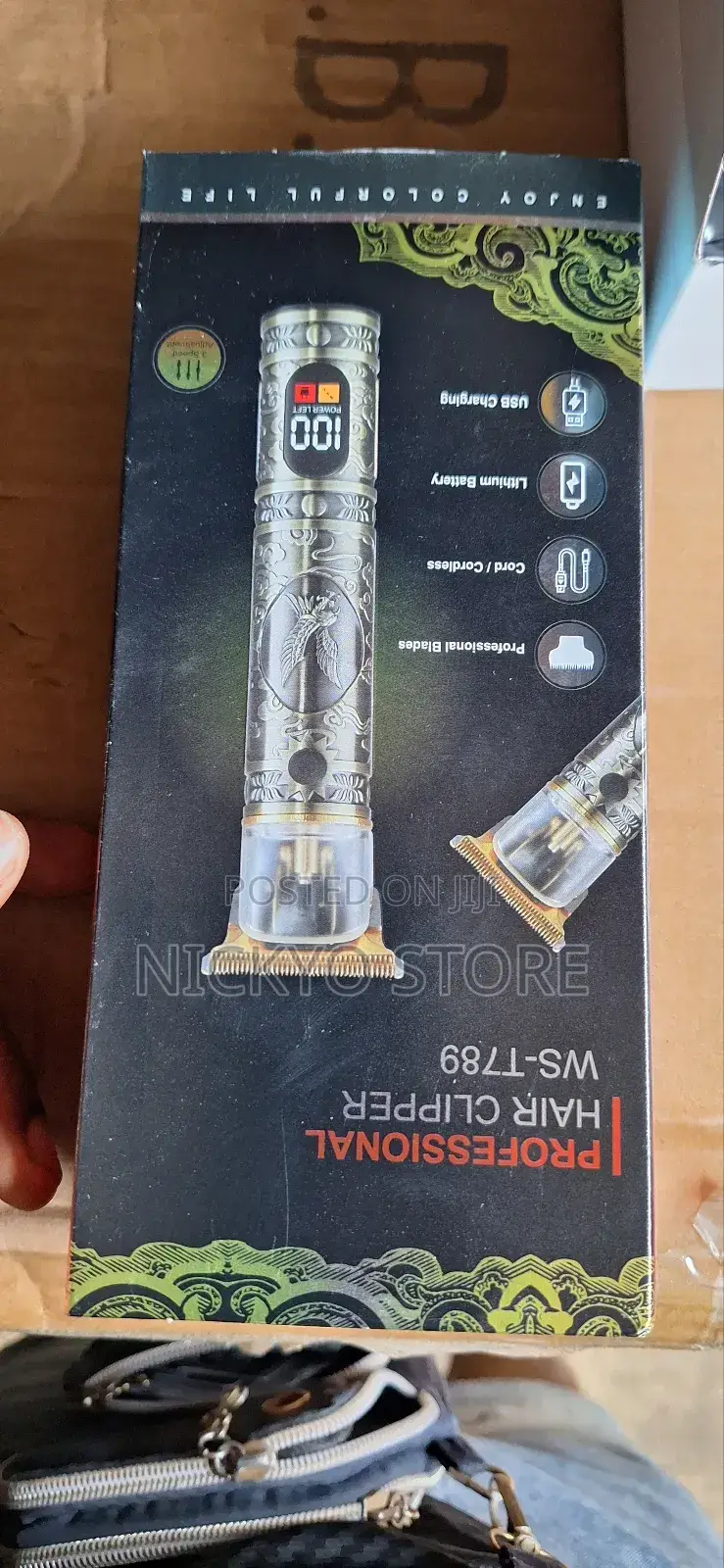 Men's Beard Trimmer, Lightweight Trimmer With LCD Display