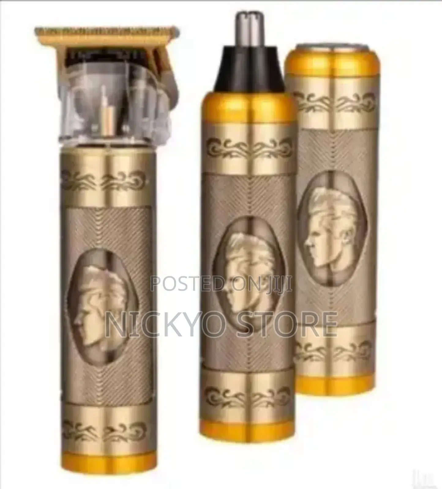 Rechargeable Hair Cut Set 3-in-1 Beard Nose Ear Trimmer