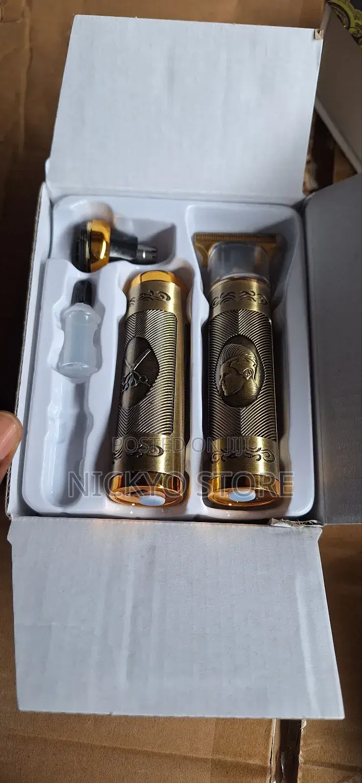 Rechargeable Hair Cut Set 3-in-1 Beard Nose Ear Trimmer
