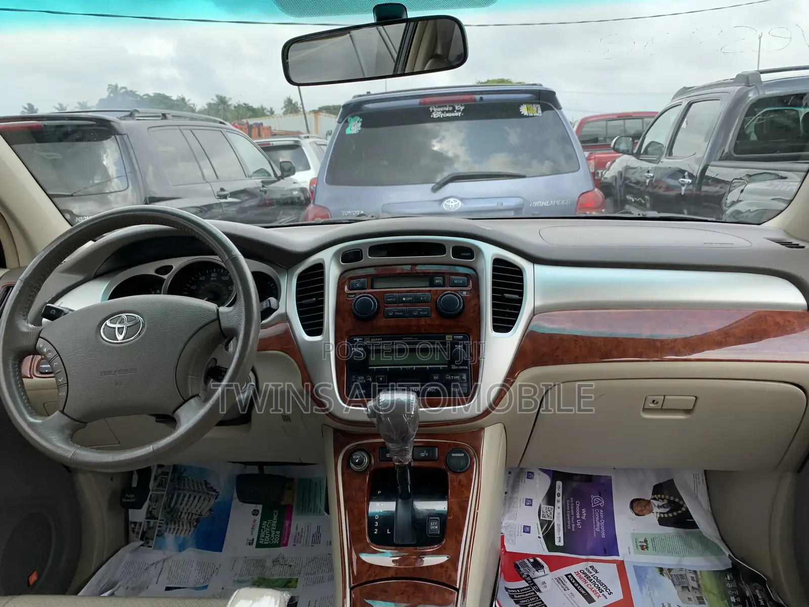 Toyota Highlander Limited V6 2007 Green