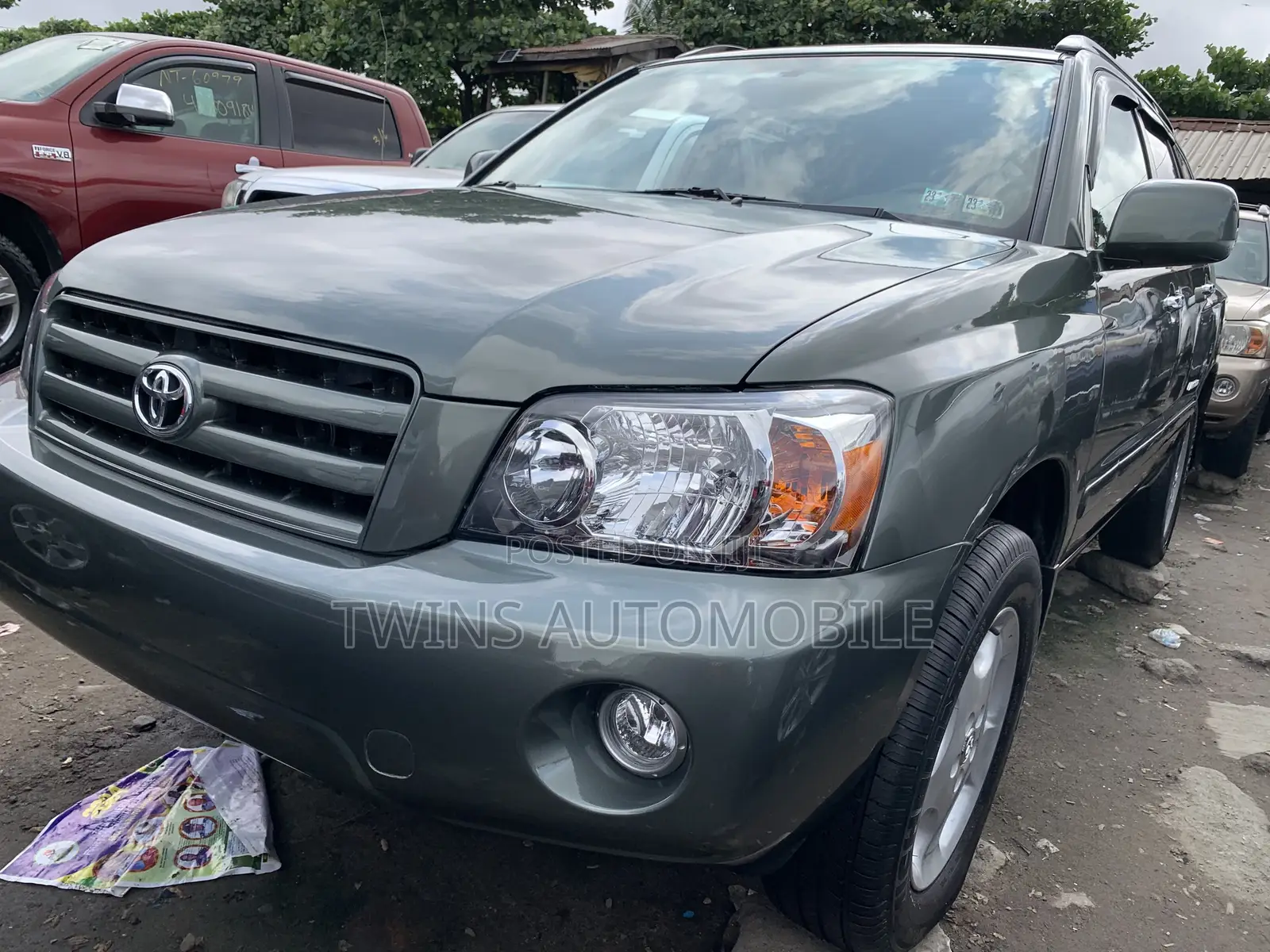 Toyota Highlander Limited V6 2007 Green