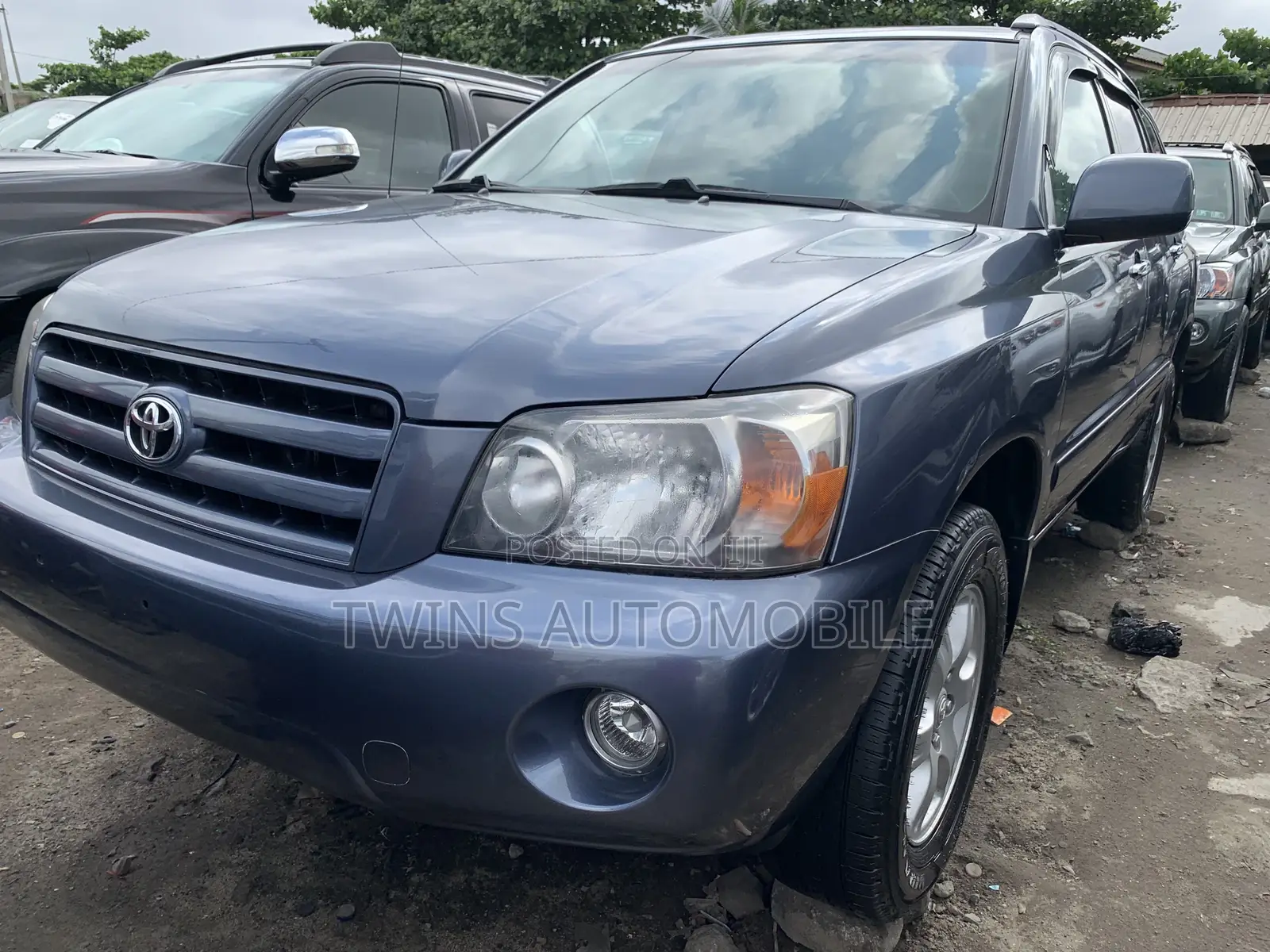 Toyota Highlander Limited V6 2007 Gray