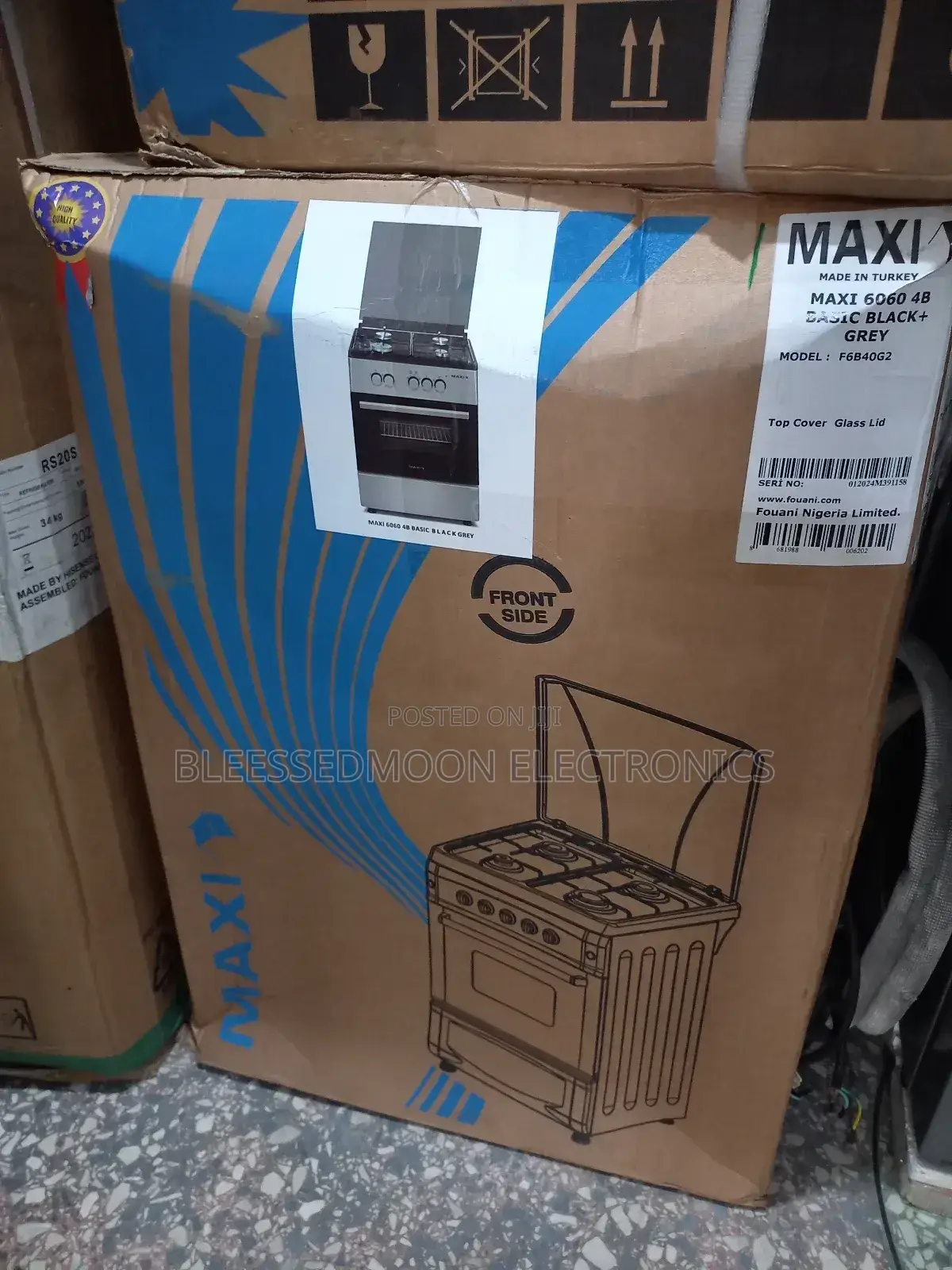 Blass Burner Maxi Standing Cooker With Blue Flame 4b 3 Yrs W