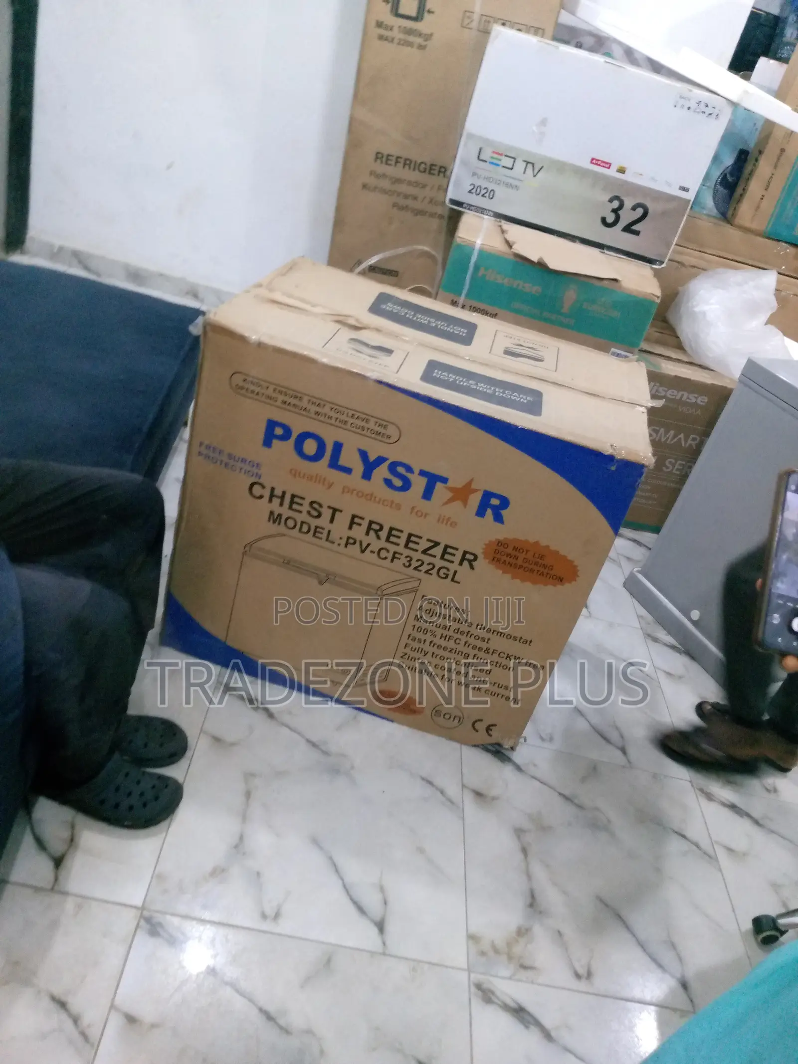 Polystar Pv-Cf322gl Chest Freezer