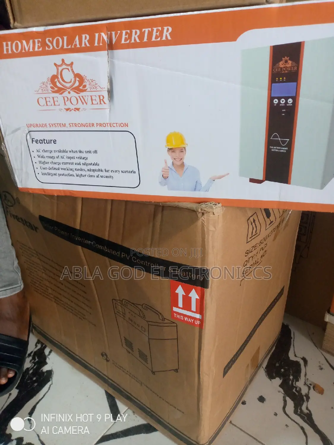 Cee Power Solar Inverter 2.5kva 24v