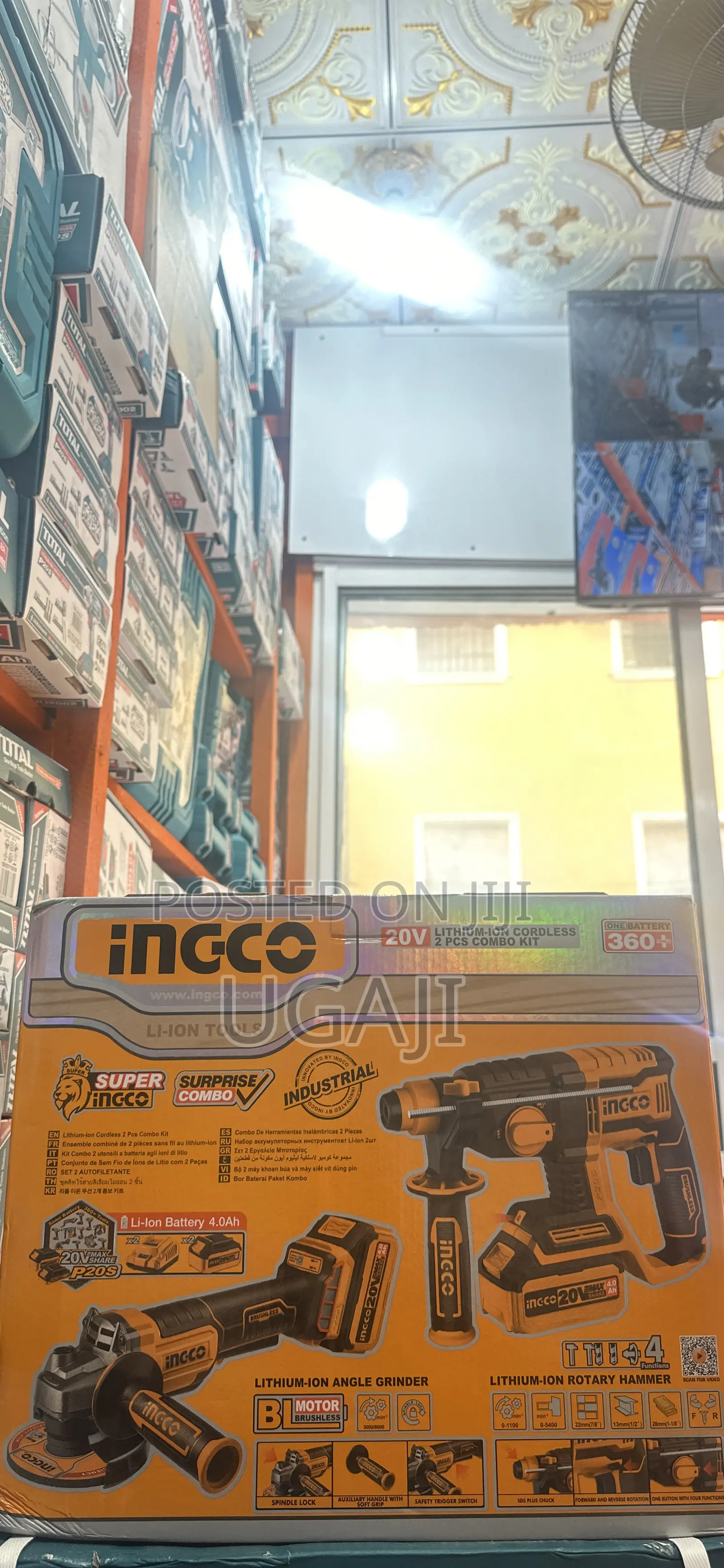 Cordless 2pcs Combo Kit
