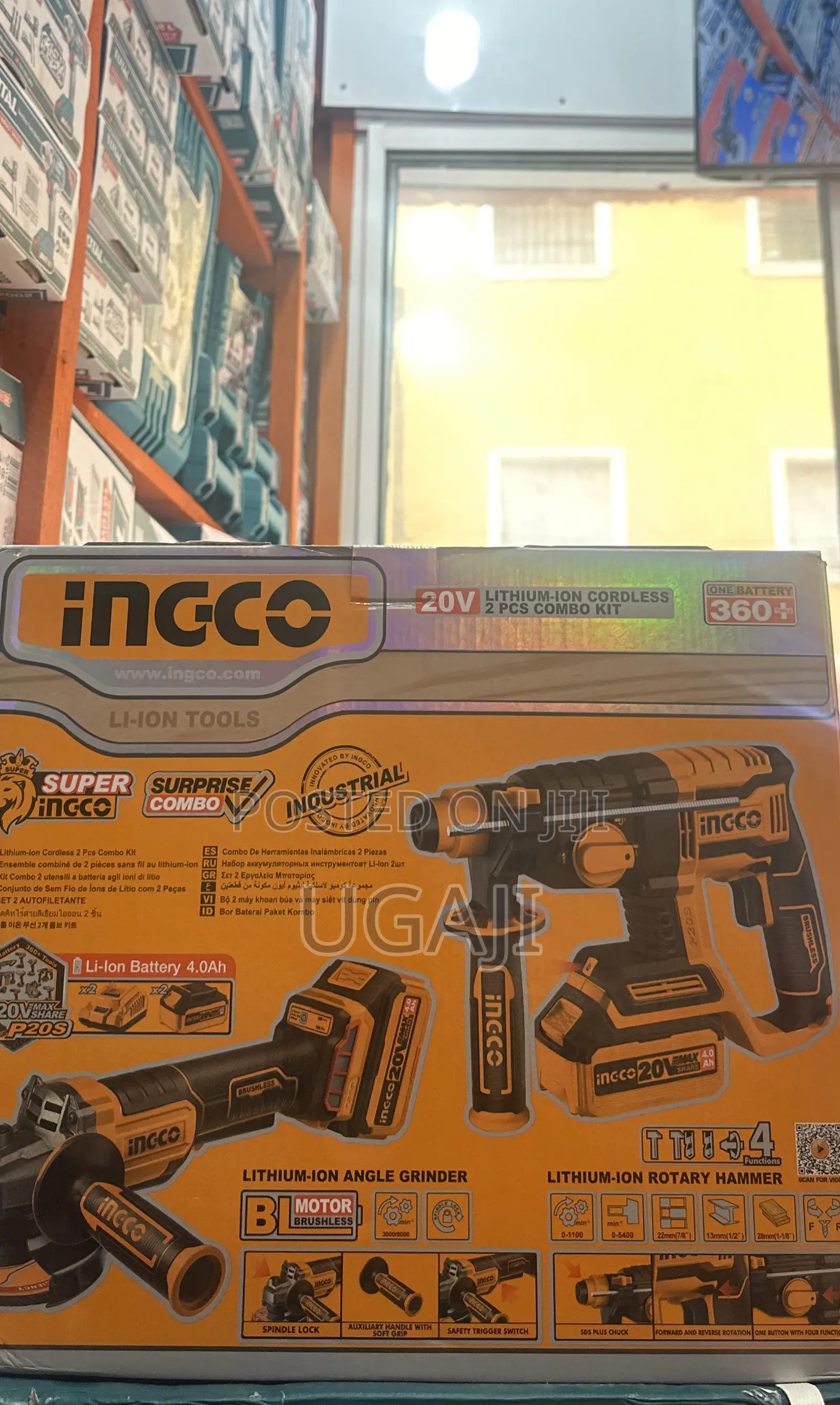 Cordless 2pcs Combo Kit