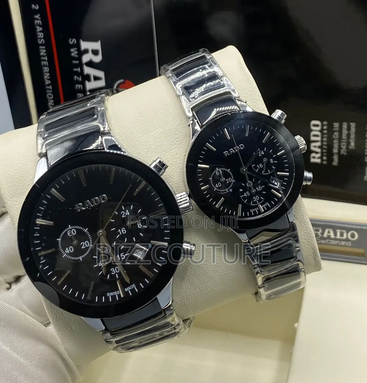 Original RADO Chronograph Silver Chain Watch Is Available