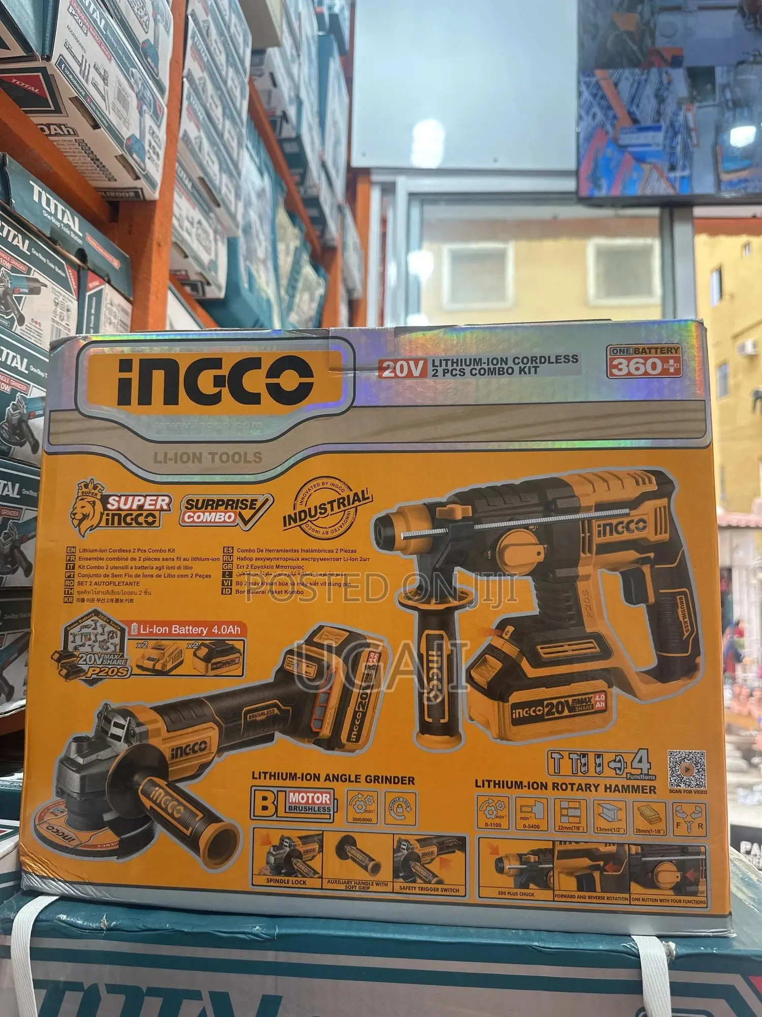 Cordless 2pcs Combo Kit
