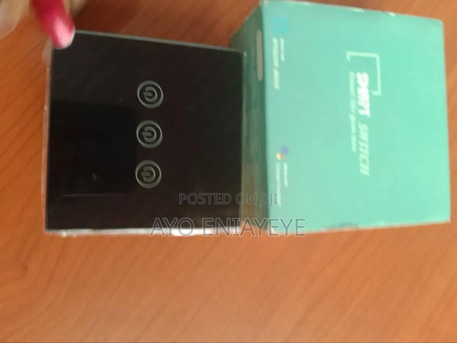 Smart Switch Black 3gang