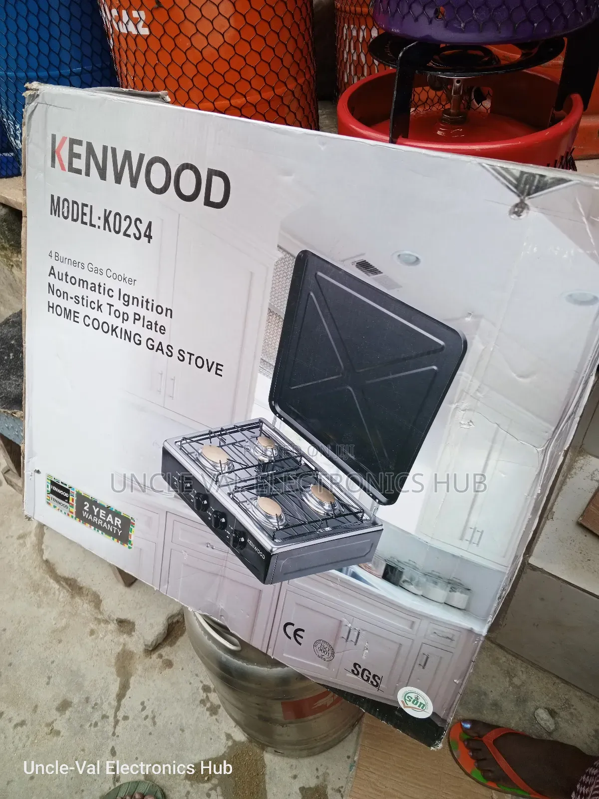 Kenwood 4-Burner Gas Stove