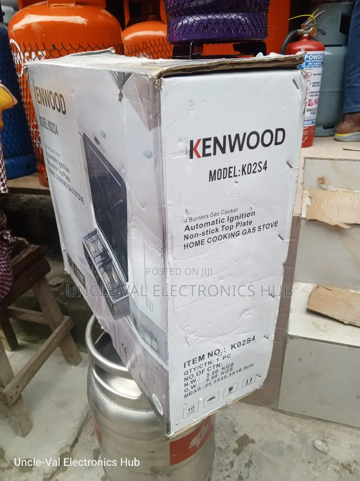 Kenwood 4-Burner Gas Stove