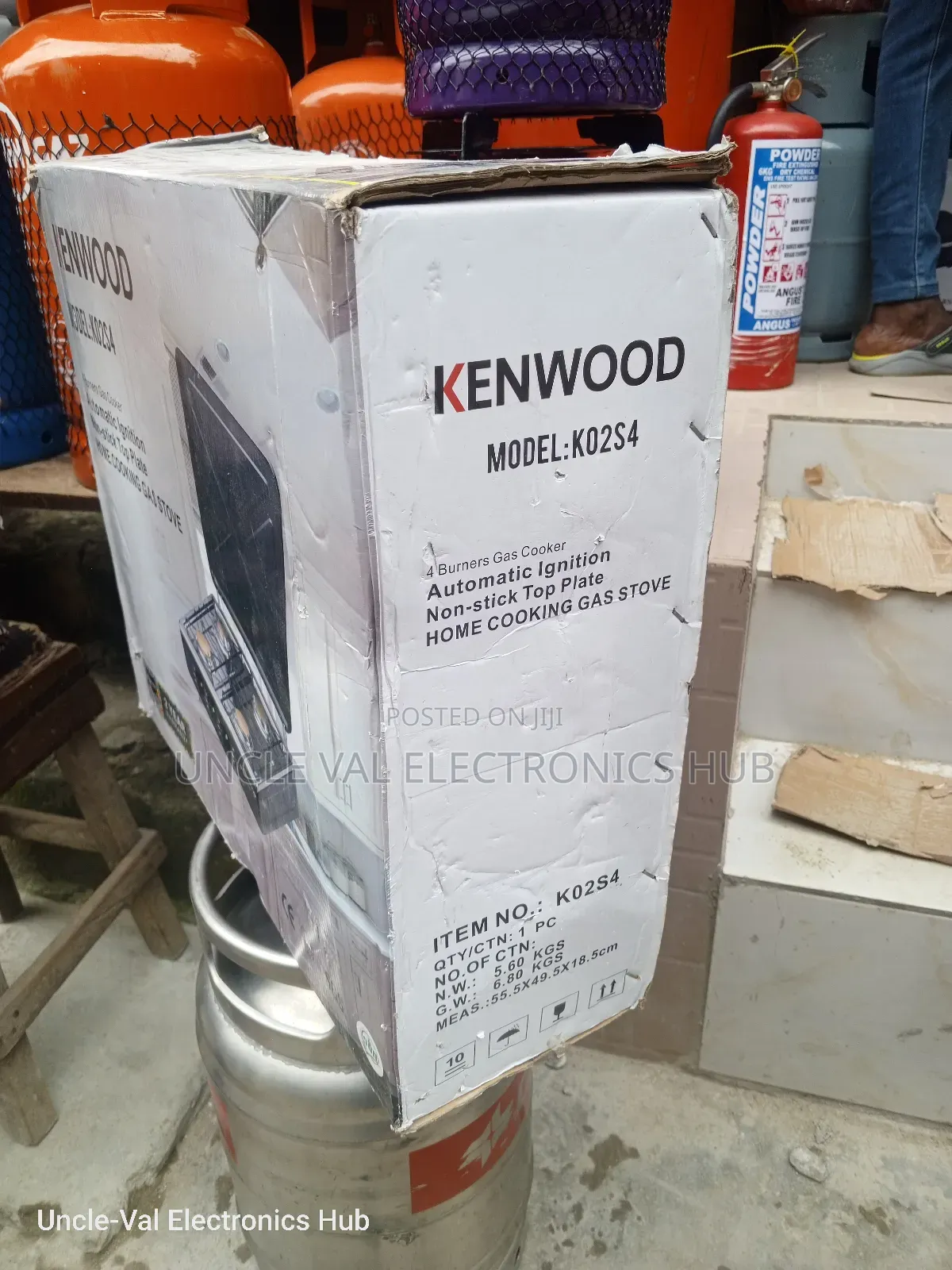 Kenwood 4-Burner Gas Stove