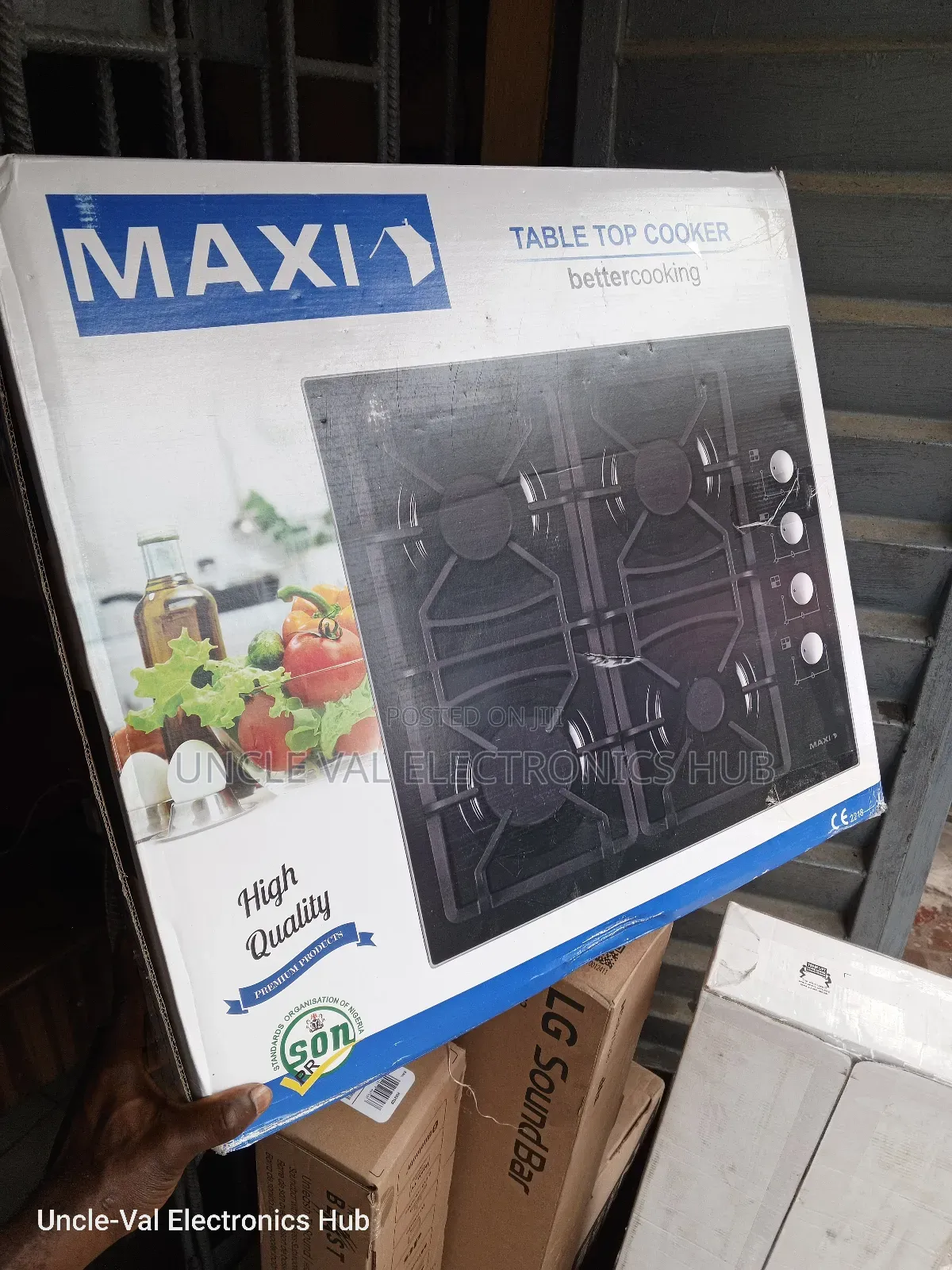 Maxi 4-burner Table Gas Cooker