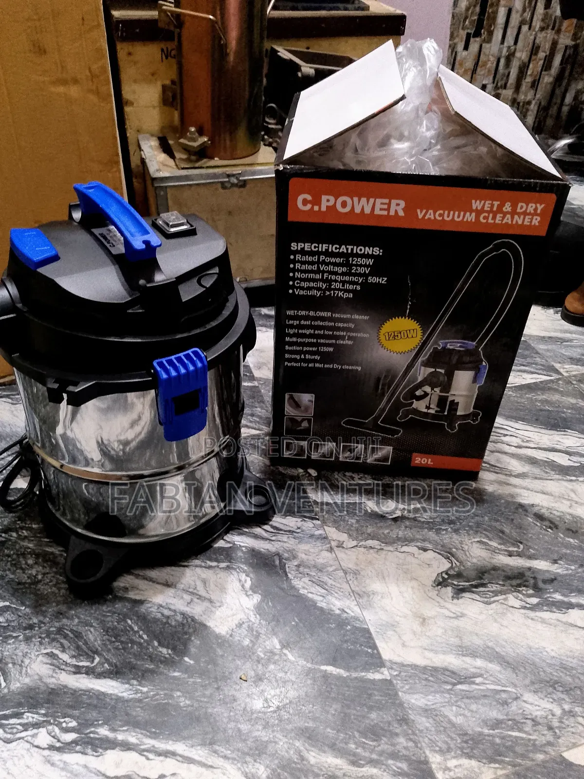 High Quality Vacuum Cleaner 20L Wet and Dry
