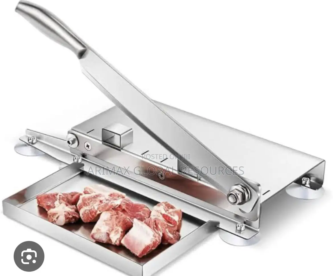 Stainless Steel Meat Bone Cutting Manual Slicer