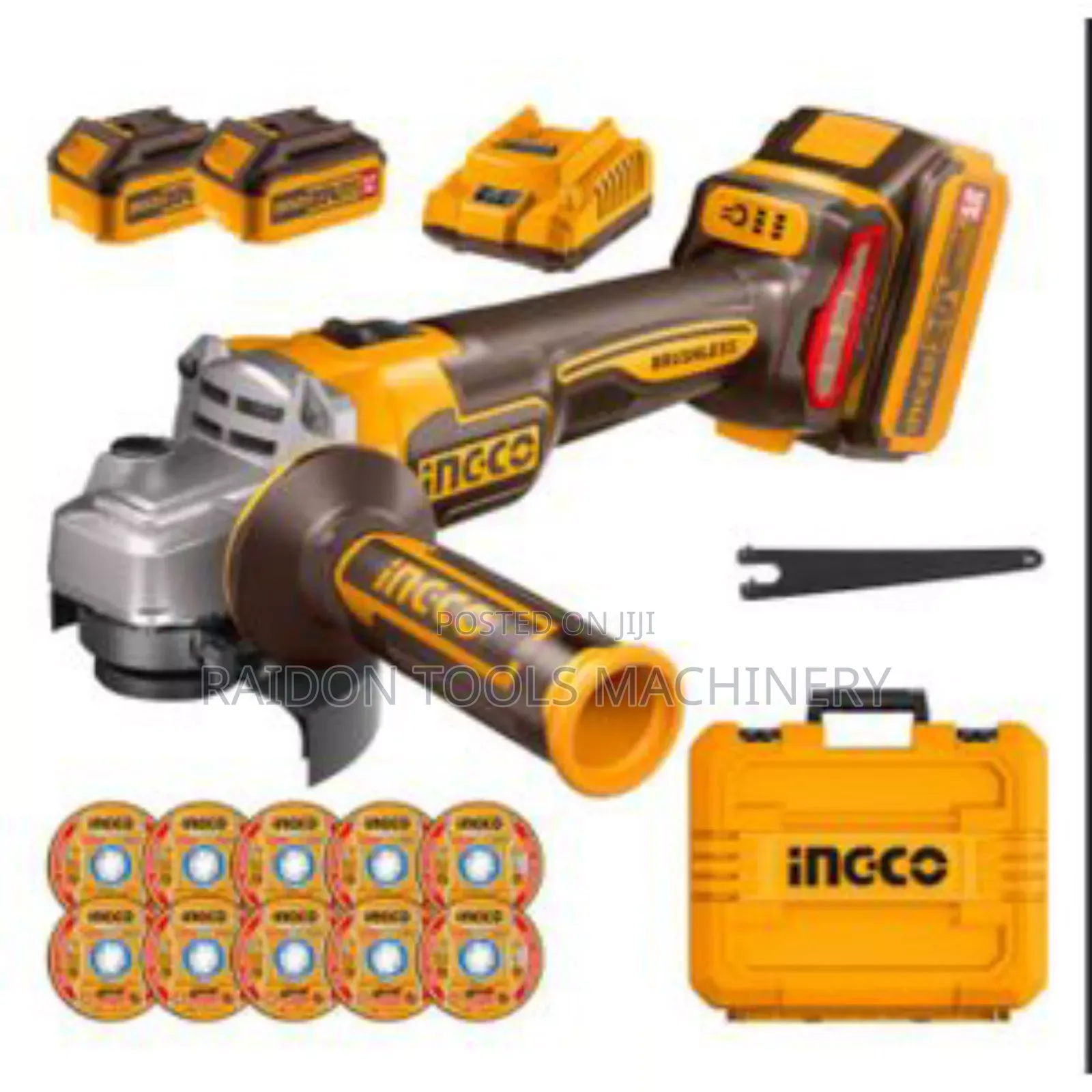Cordless Grinder Machine INGCO 20V I