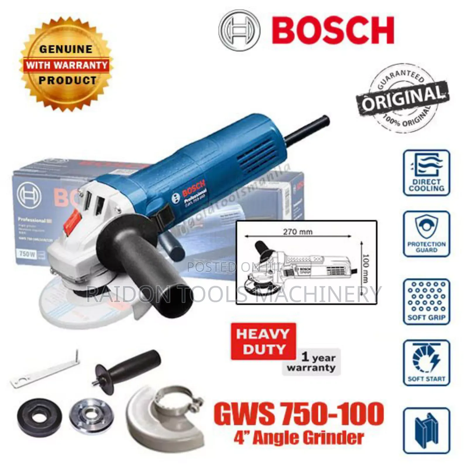 Grinding Machine 4" Bosch