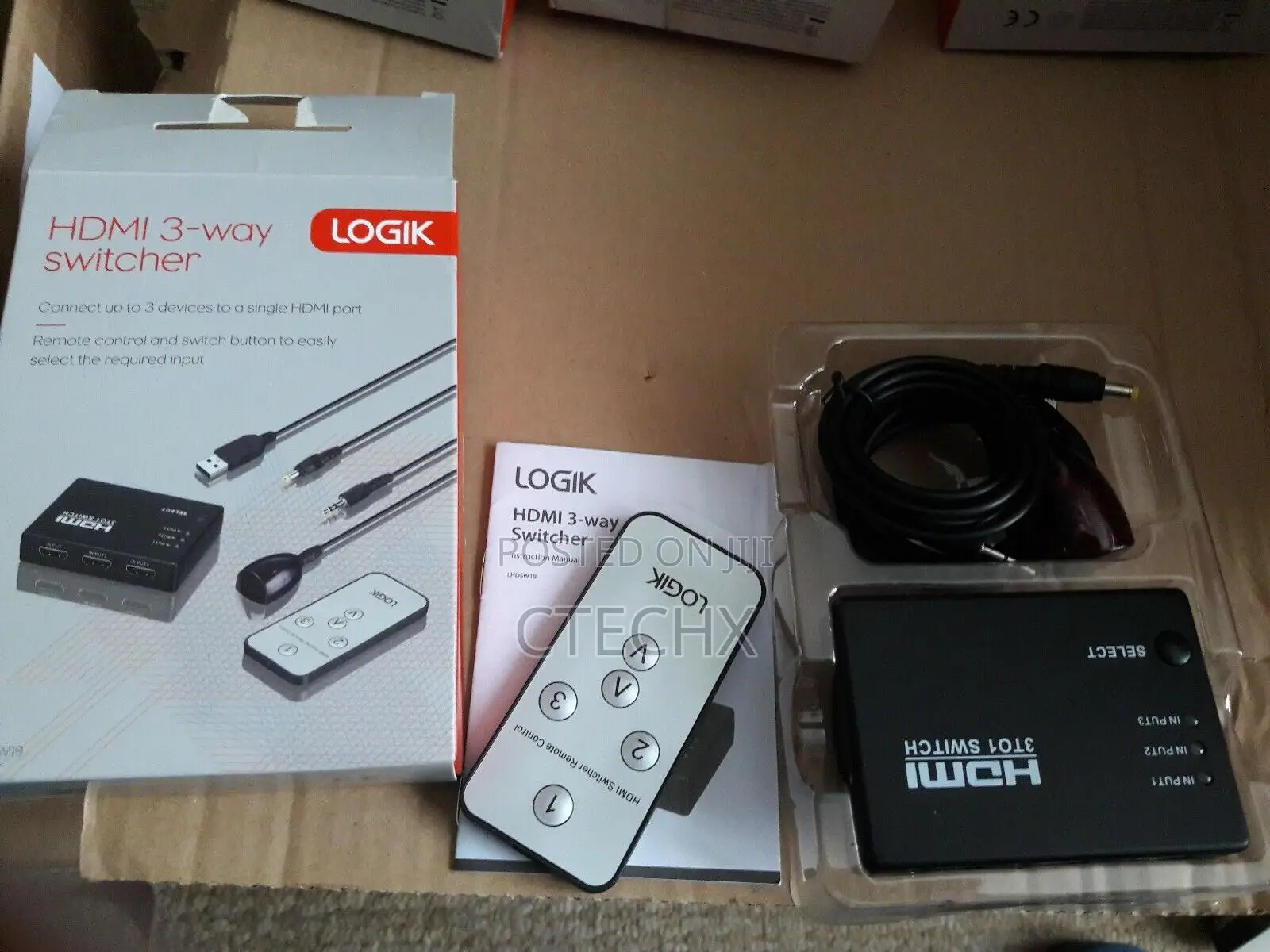 3 Way Hdmi Switch Switcher Plus Remote