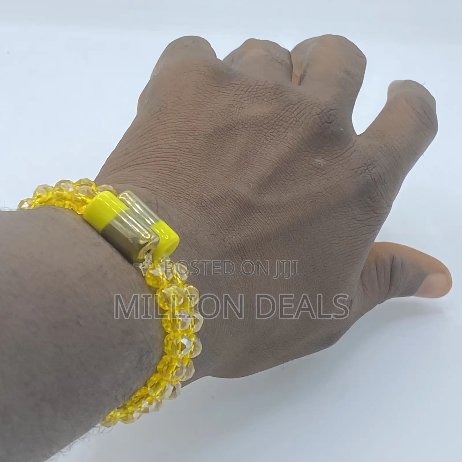 Unique Classic Elastic Beaded Men’S Bracelet
