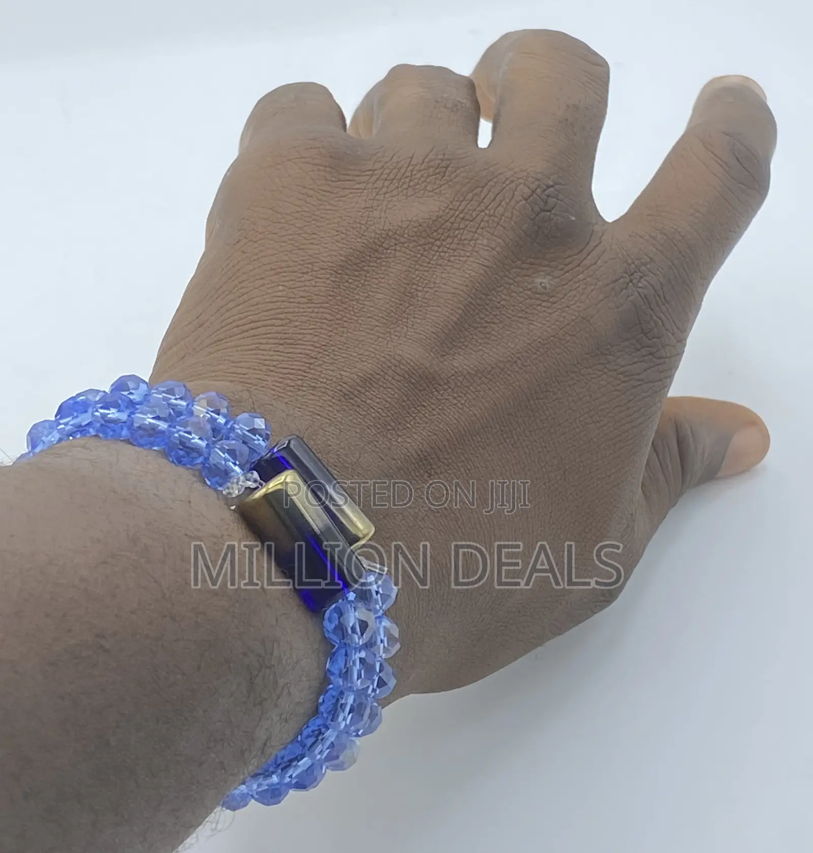 Unique Classic Elastic Beaded Men’S Bracelet