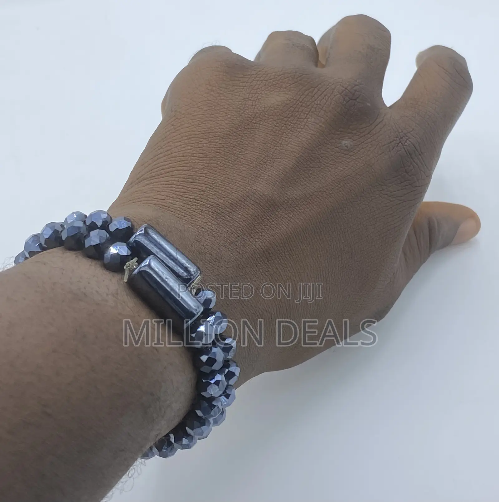 Unique Classic Elastic Beaded Men’S Bracelet