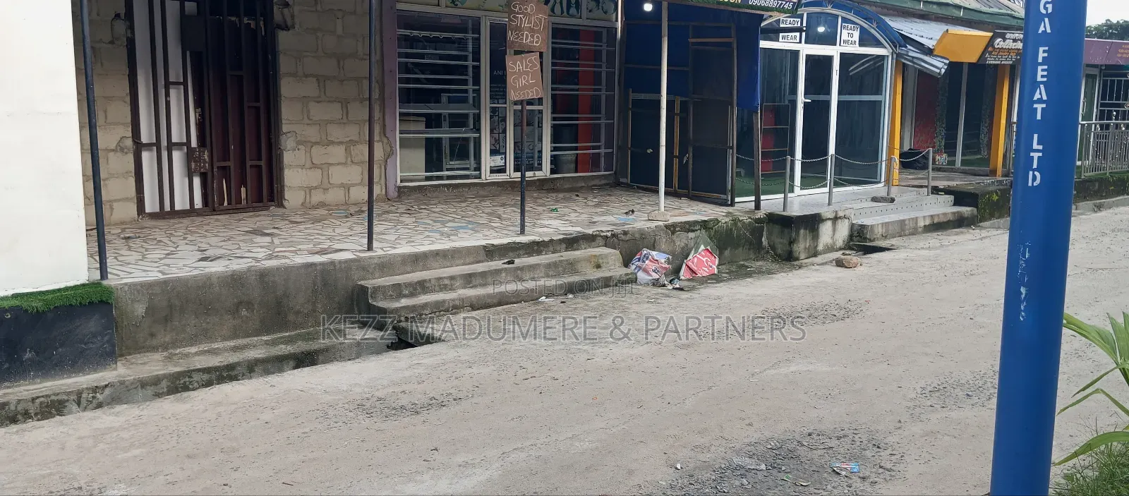 For Sale: A Cornerpiece Plot With 9 Shops