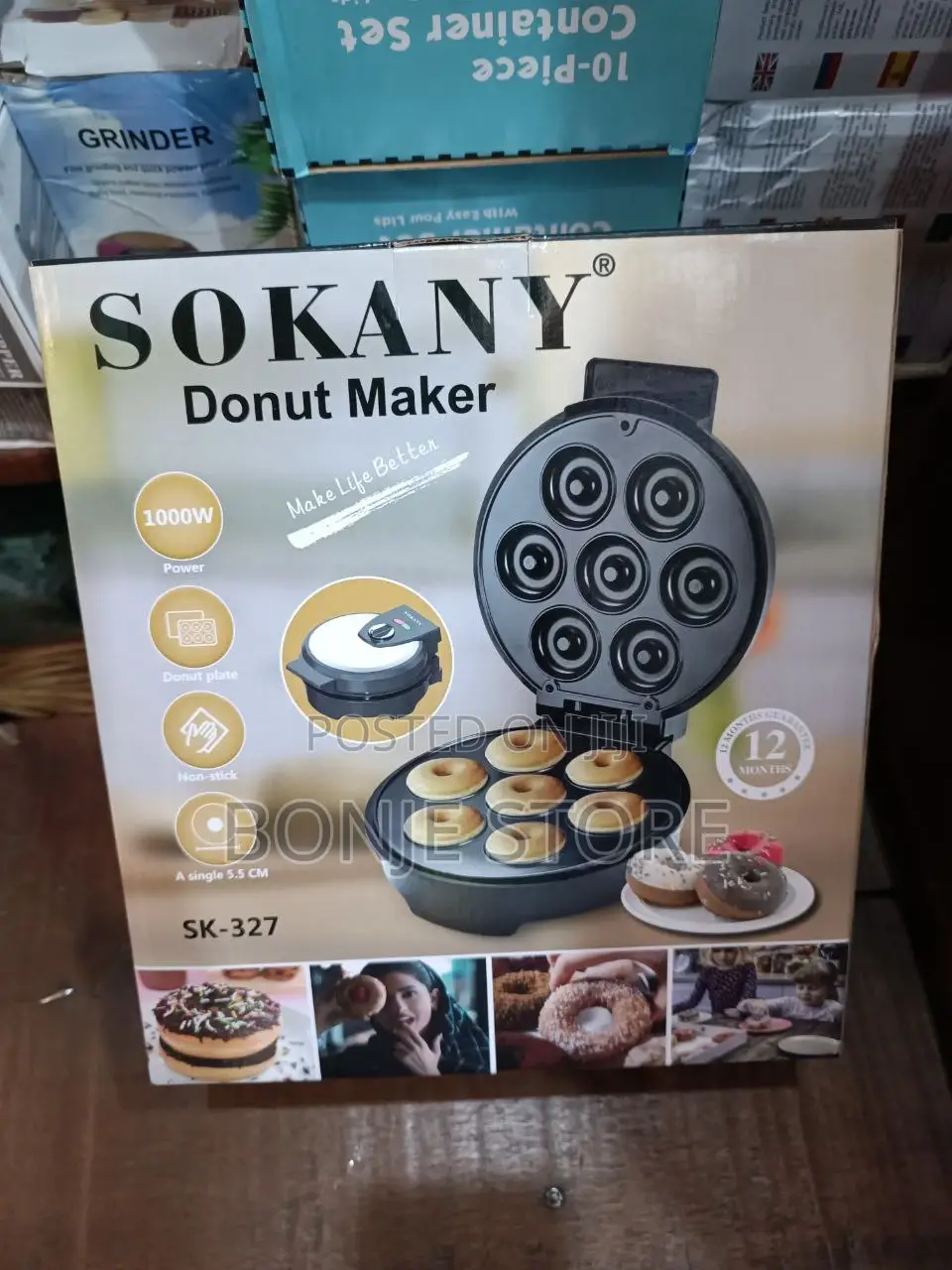Sokany Doughnut/Donut Maker - Make Healthy Donuts in Minutes