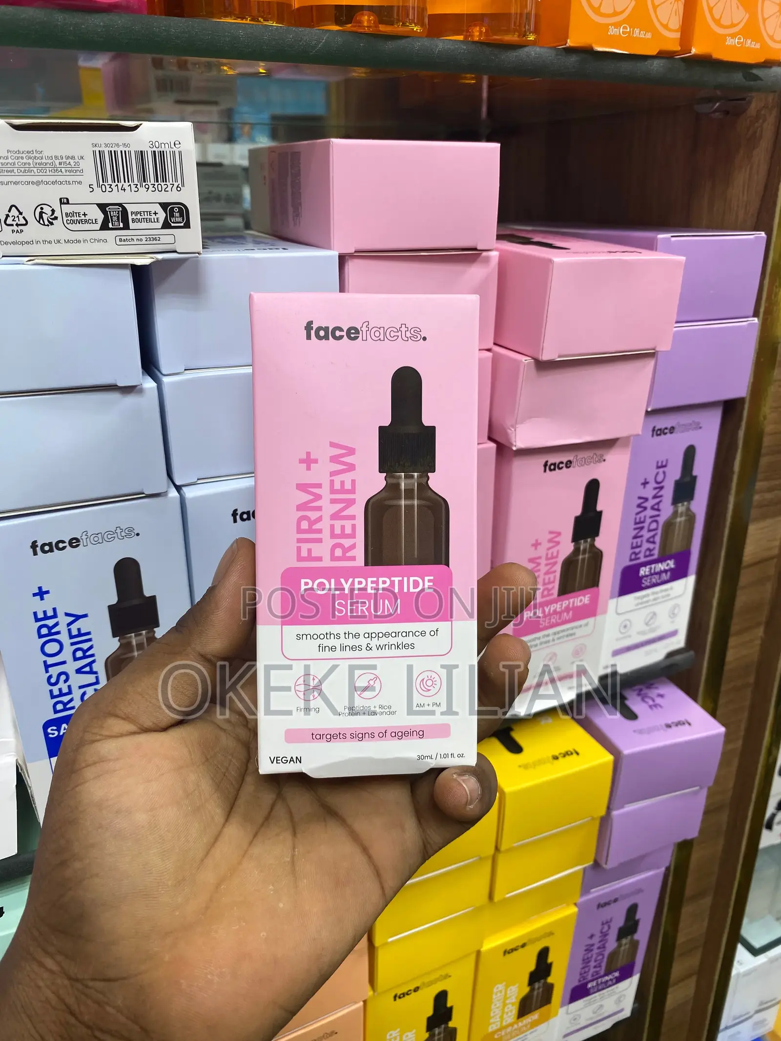 Face Facts Firm + Renew Polypeptide Serum