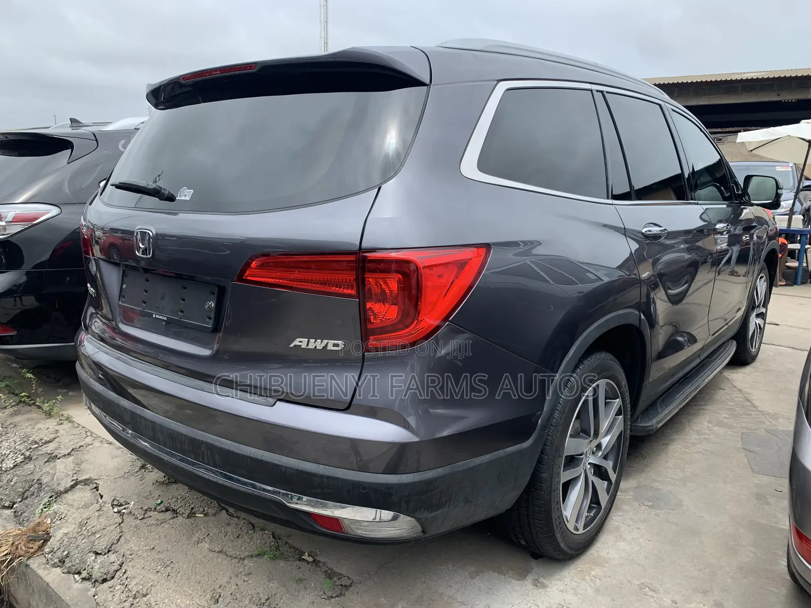 Honda Pilot EX-L 4dr SUV 4WD (3.5L 6cyl 5A) 2017 Gray