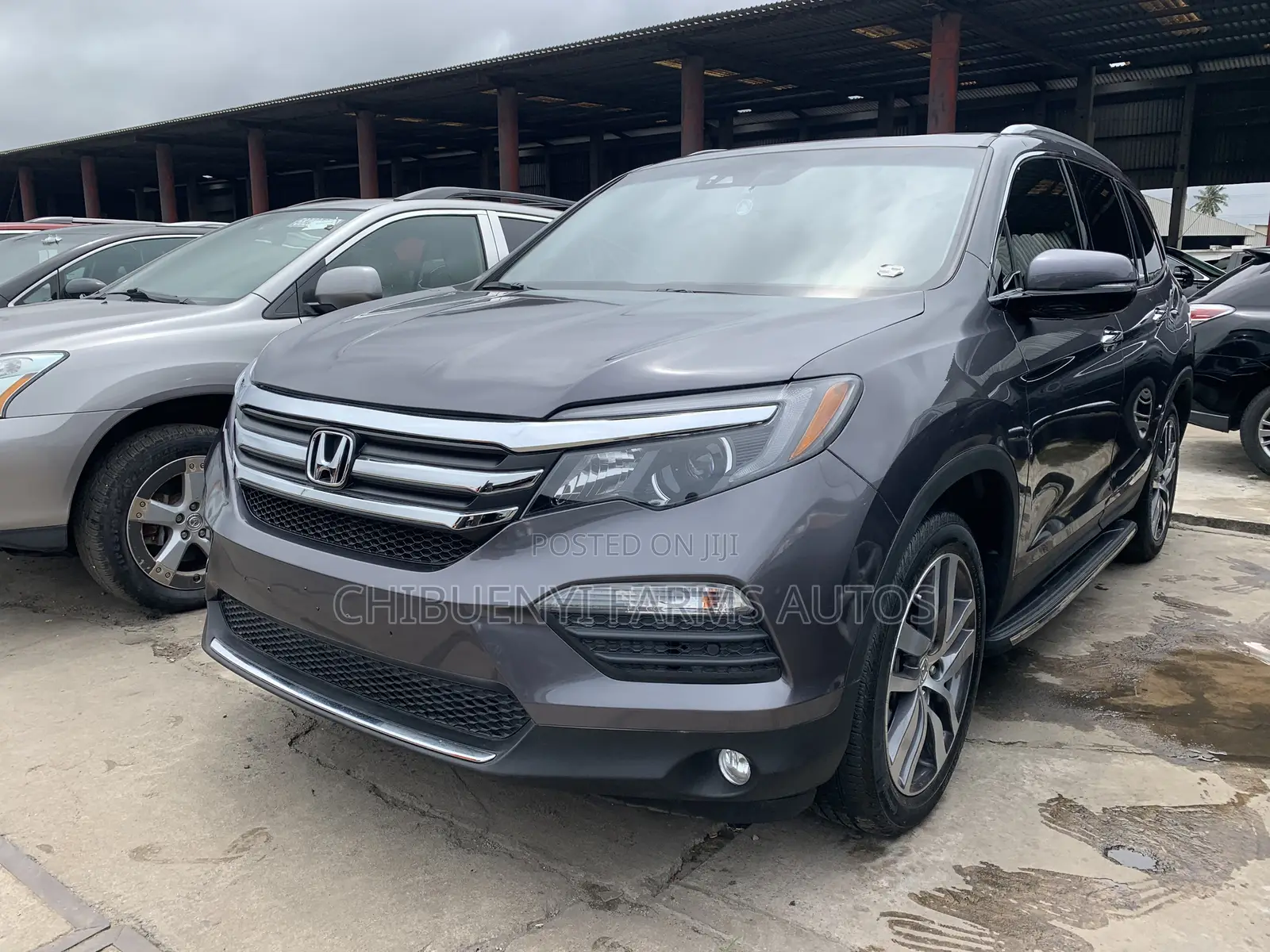 Honda Pilot EX-L 4dr SUV 4WD (3.5L 6cyl 5A) 2017 Gray
